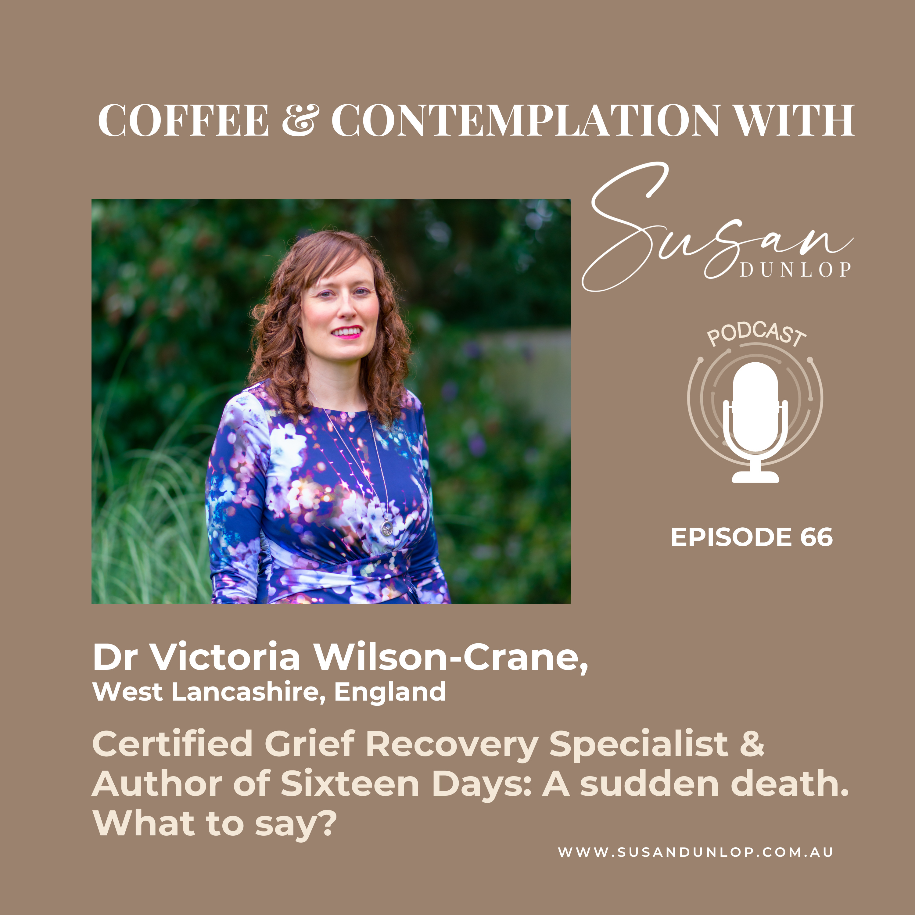 Coffee and Contemplation with Susan Dunlop