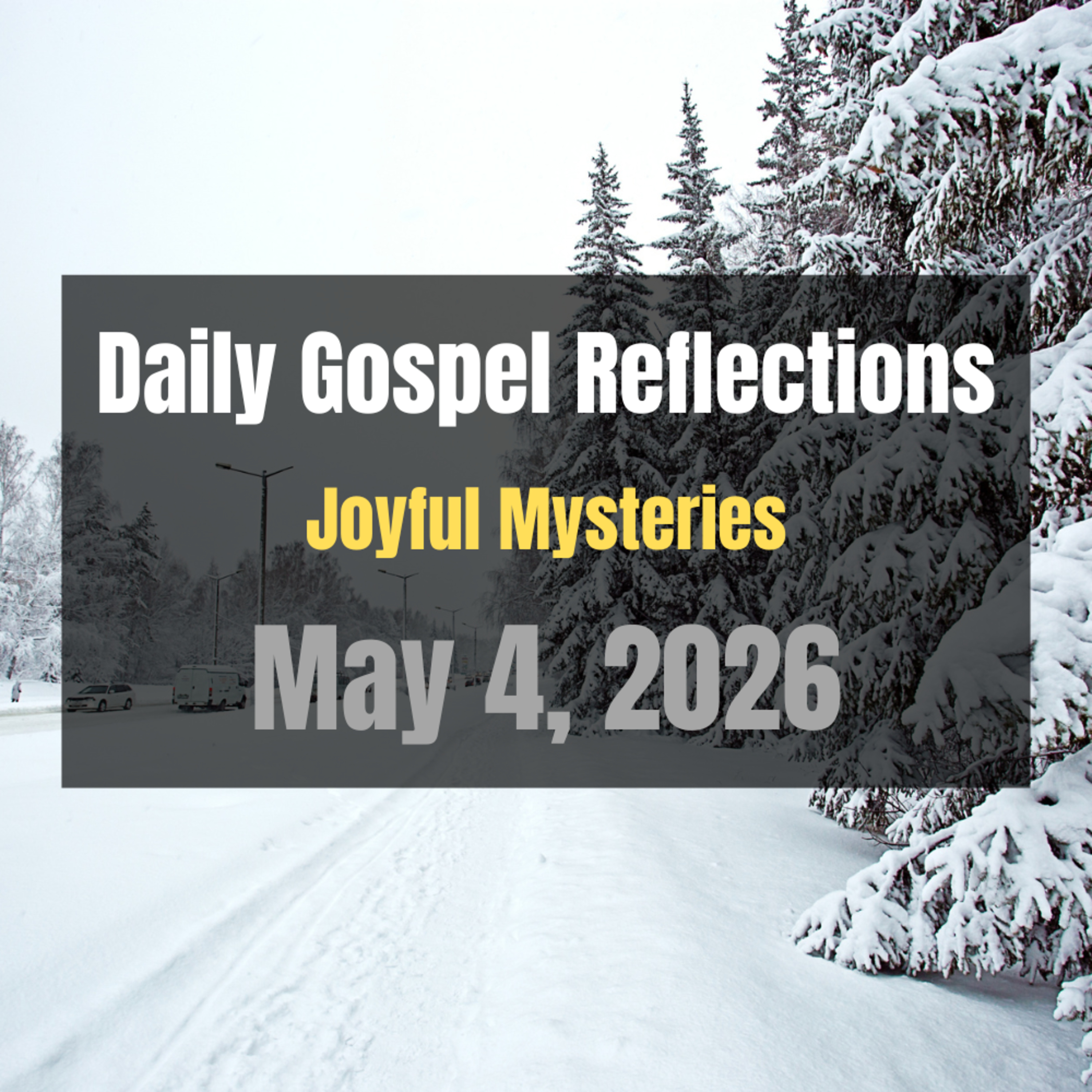 Daily Gospel Reflections for May 4, 2026 | Holy Rosary - Joyful Mysteries episode artwork