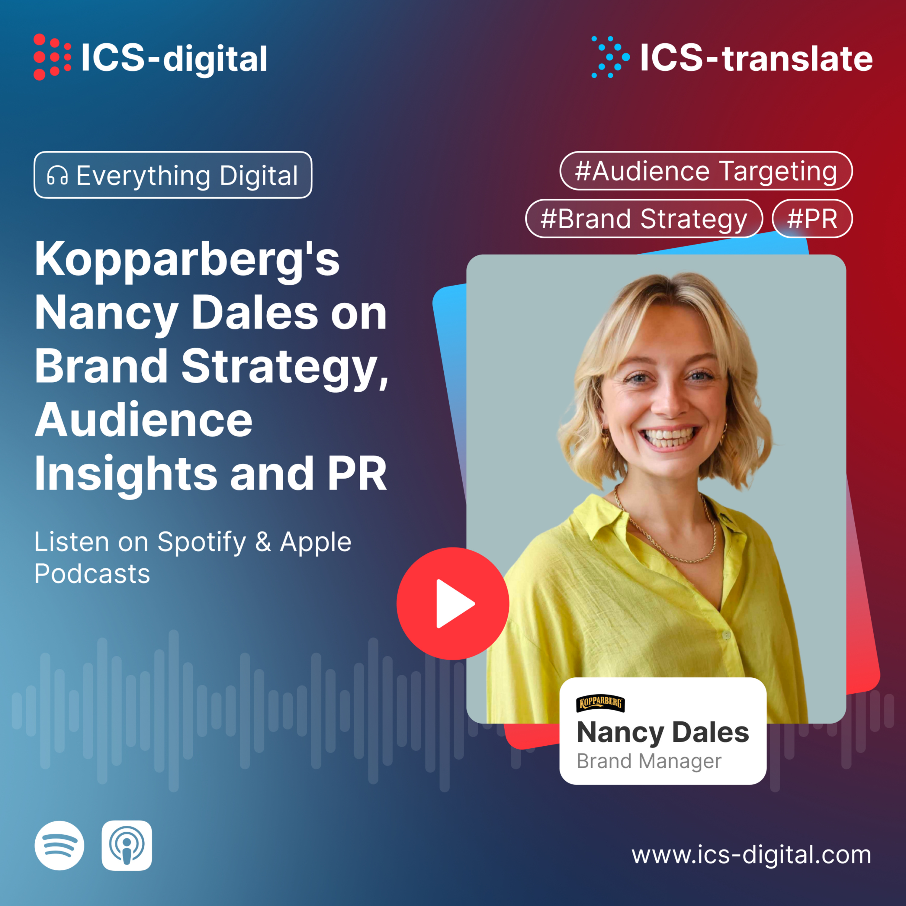 Kopparberg's Nancy Dales on Brand Strategy, Audience Insights and PR