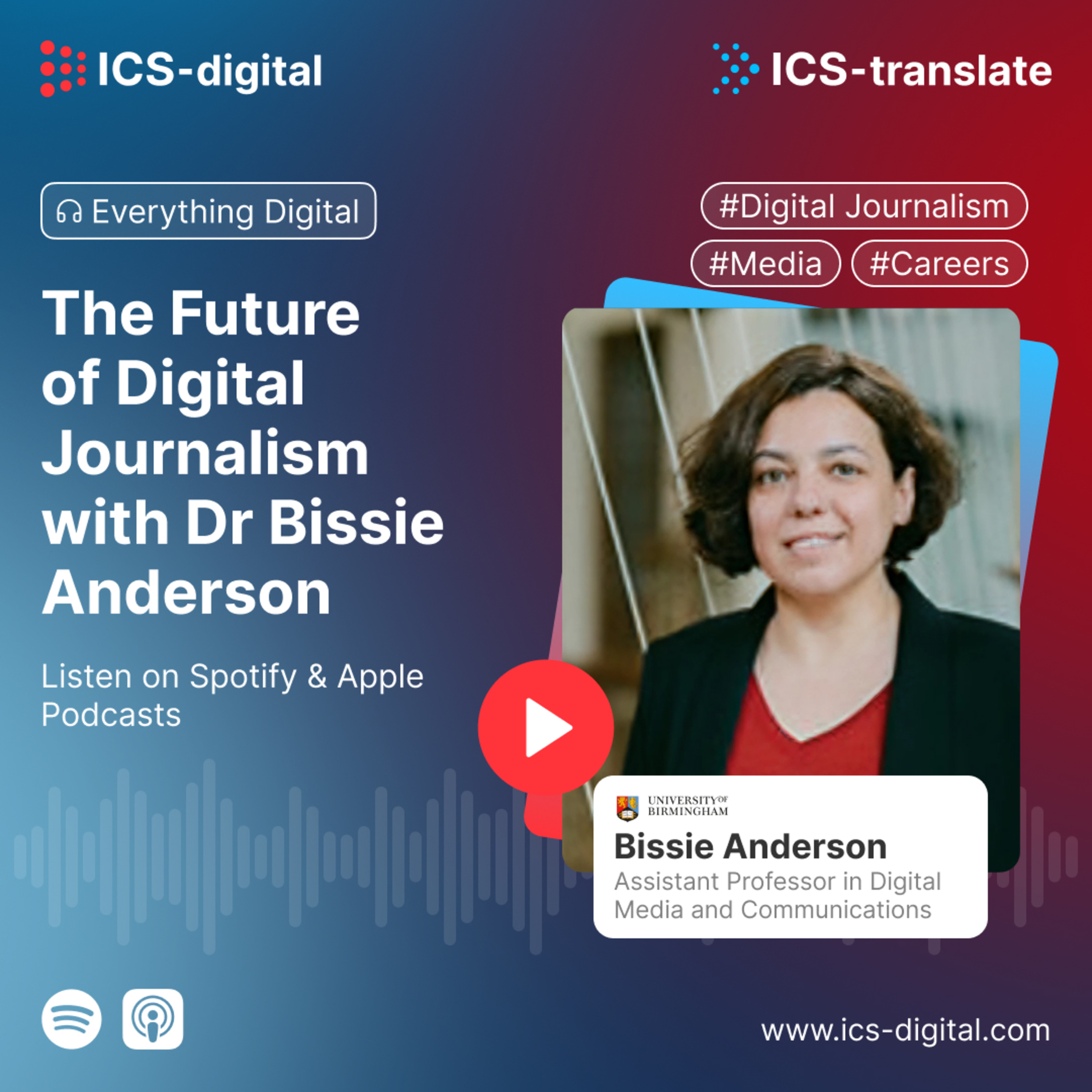 The Future of Digital Journalism with Dr Bissie Anderson episode artwork