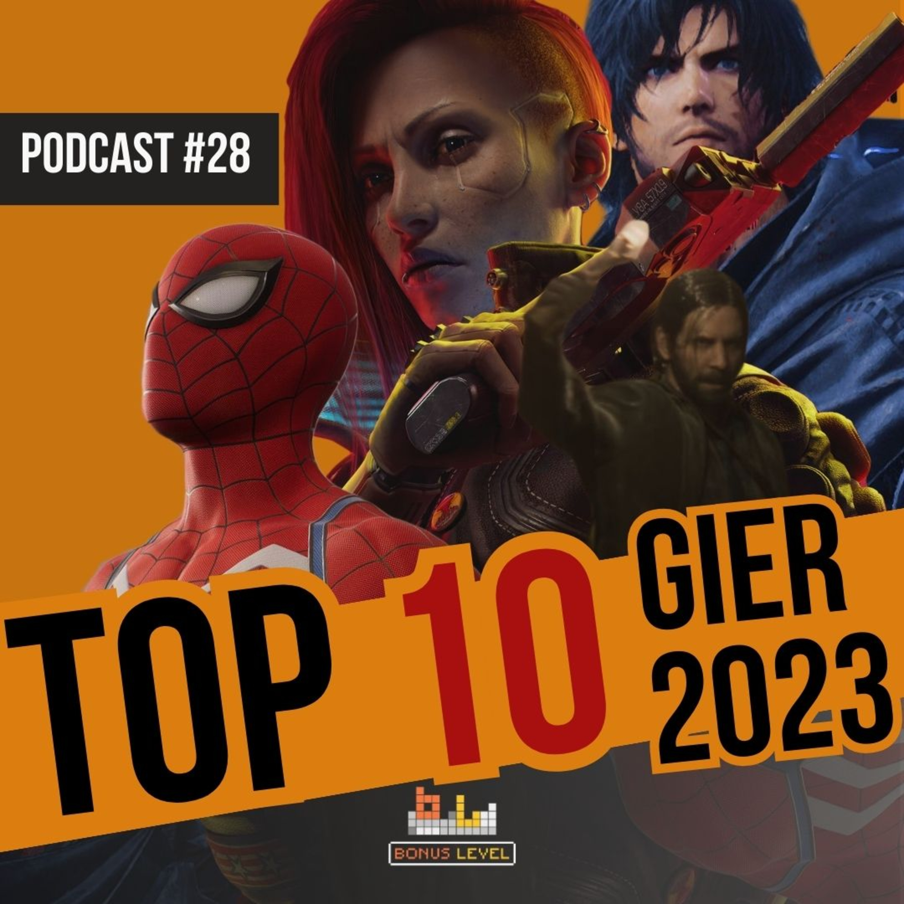 Top 10 gier 2023 roku! | BONUS LEVEL #28 episode artwork