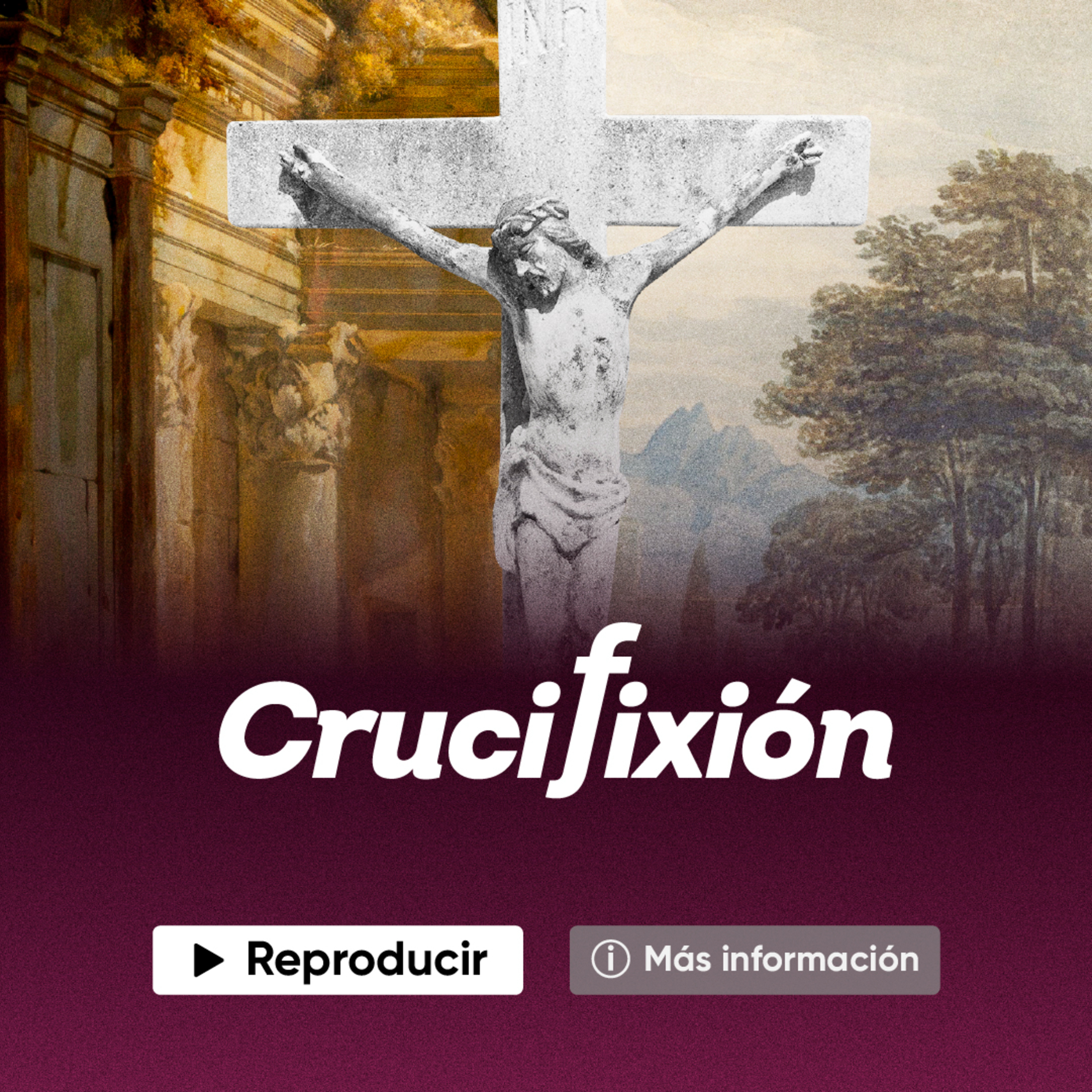 La crucifixión | Daniel Gutierrez | Serie: La vía dolorosa | Bread life episode artwork