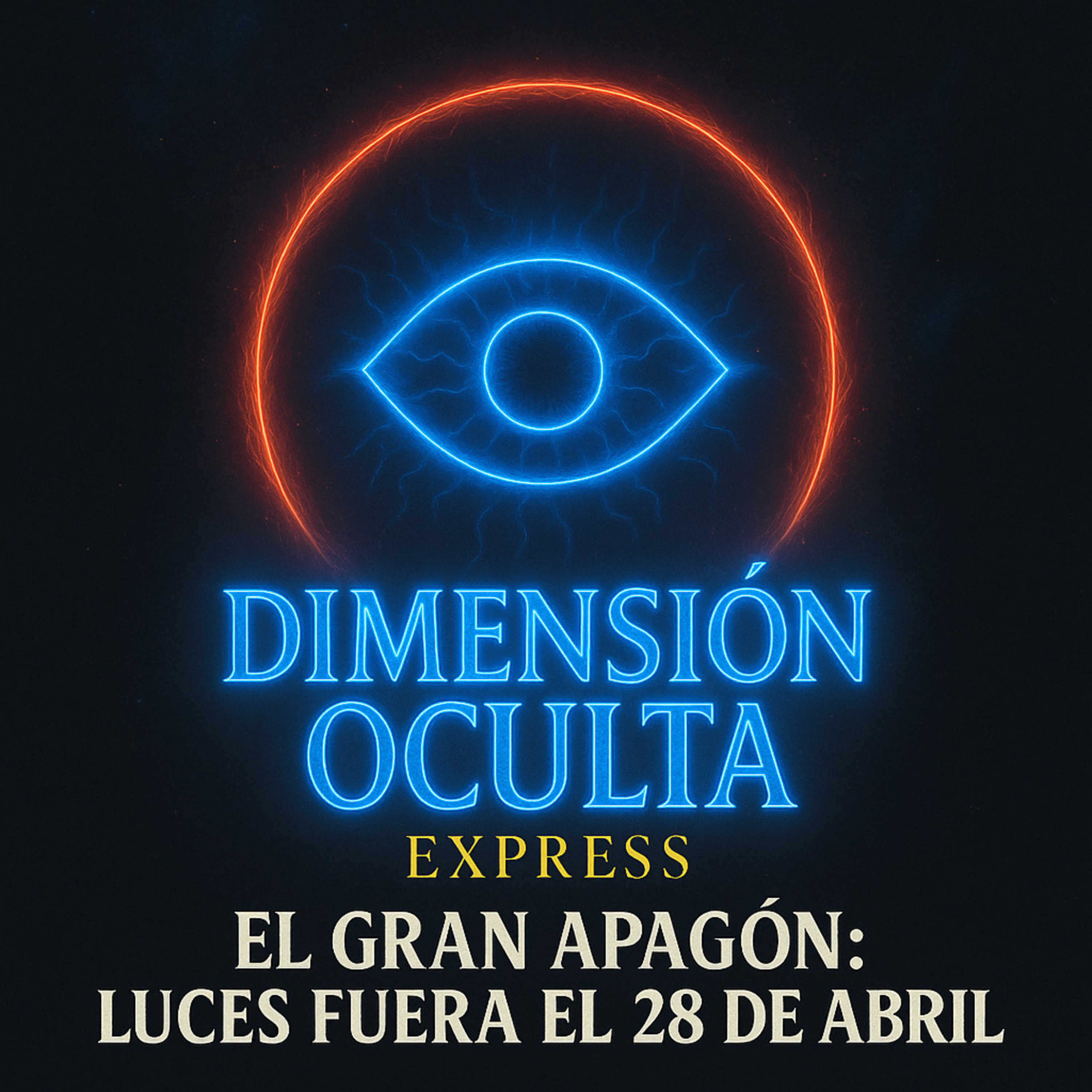 Dimensión Oculta Express: "El Gran Apagón: Luces fuera el 28 de abril" episode artwork