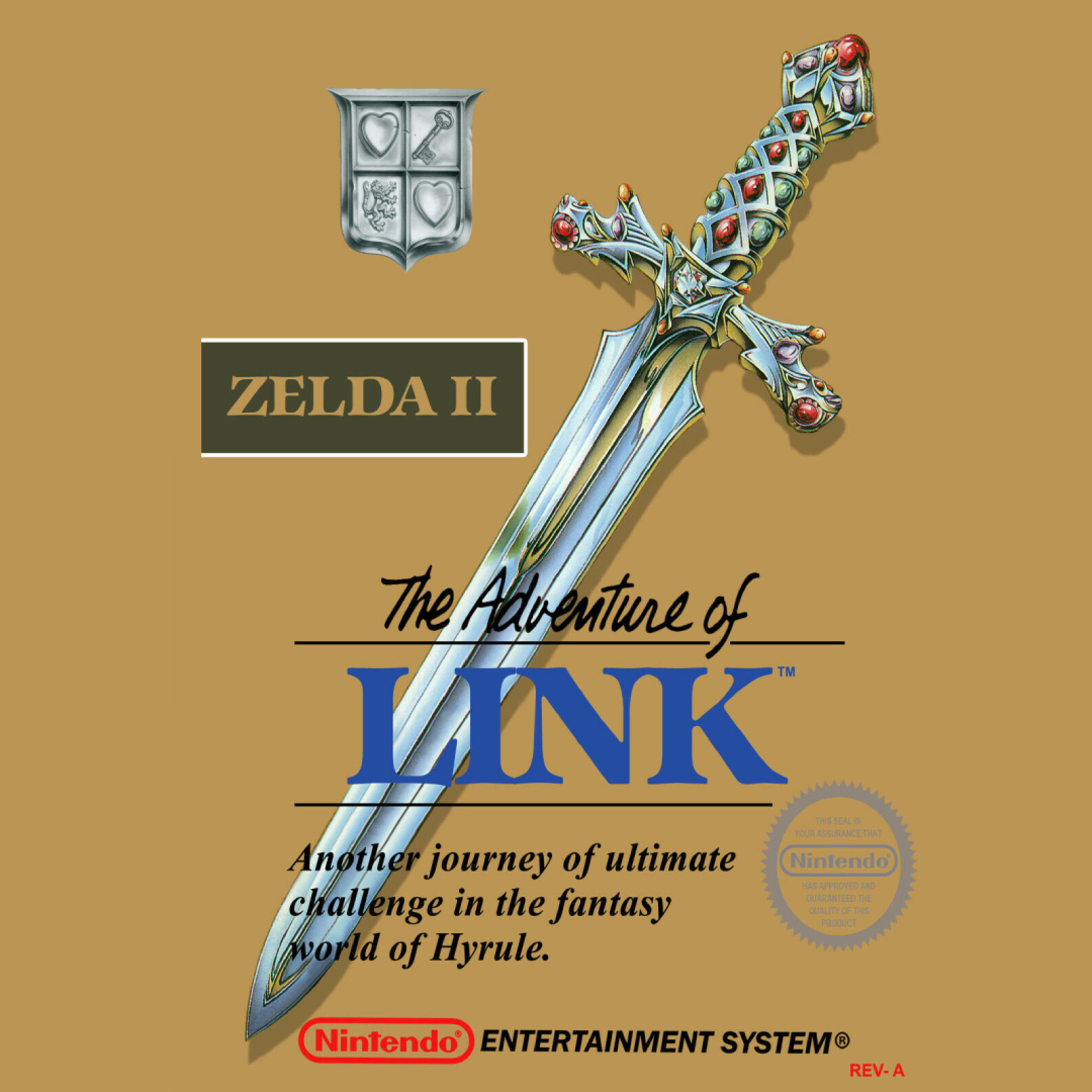 Zelda II: The Adventure of Link (NES) - December 1988 episode artwork