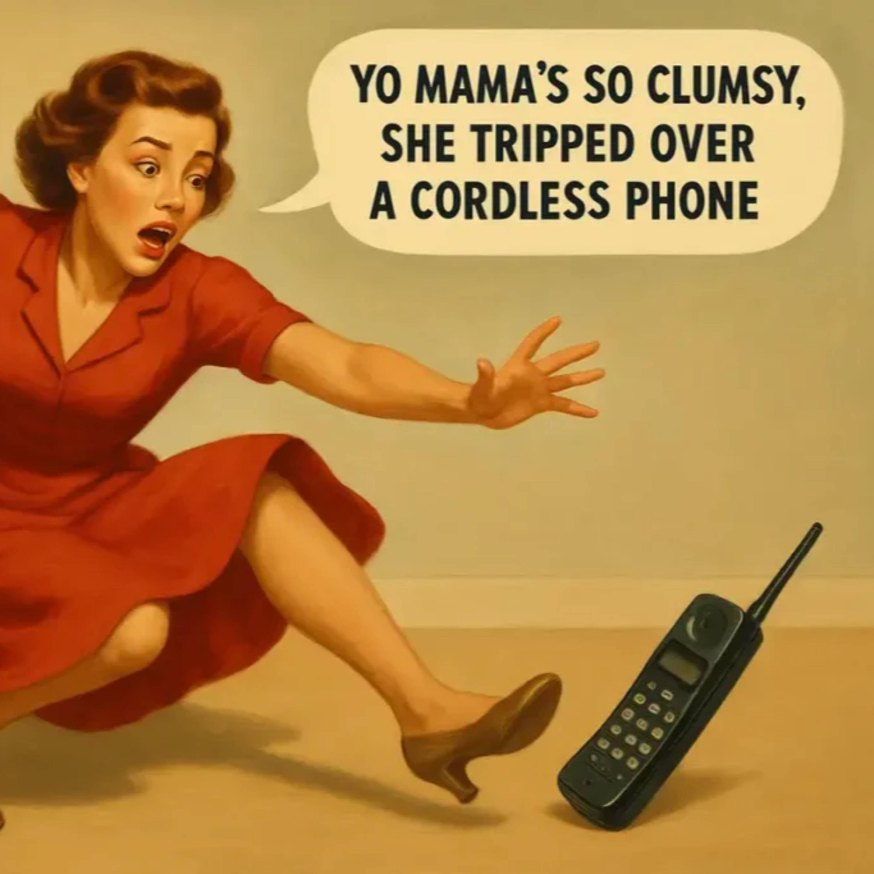 Season 27. Episode 672: Yo Mama jokes of the 90s episode artwork