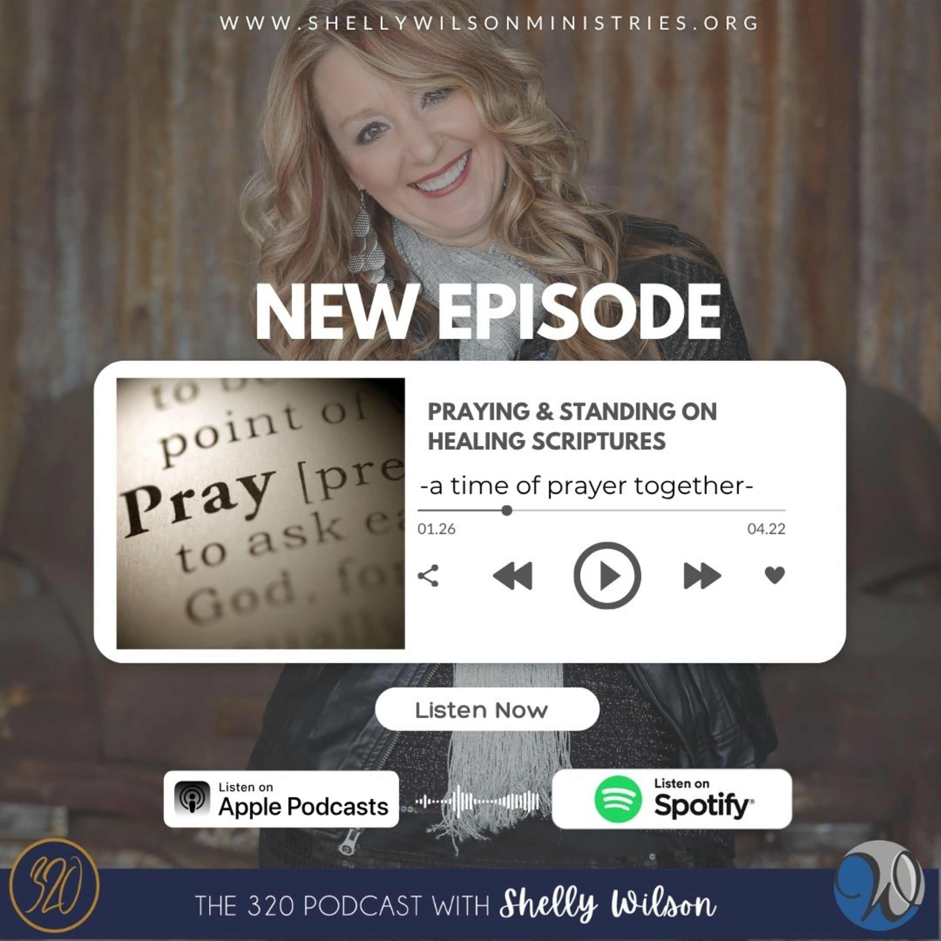 Praying & Standing on Healing Scriptures episode artwork