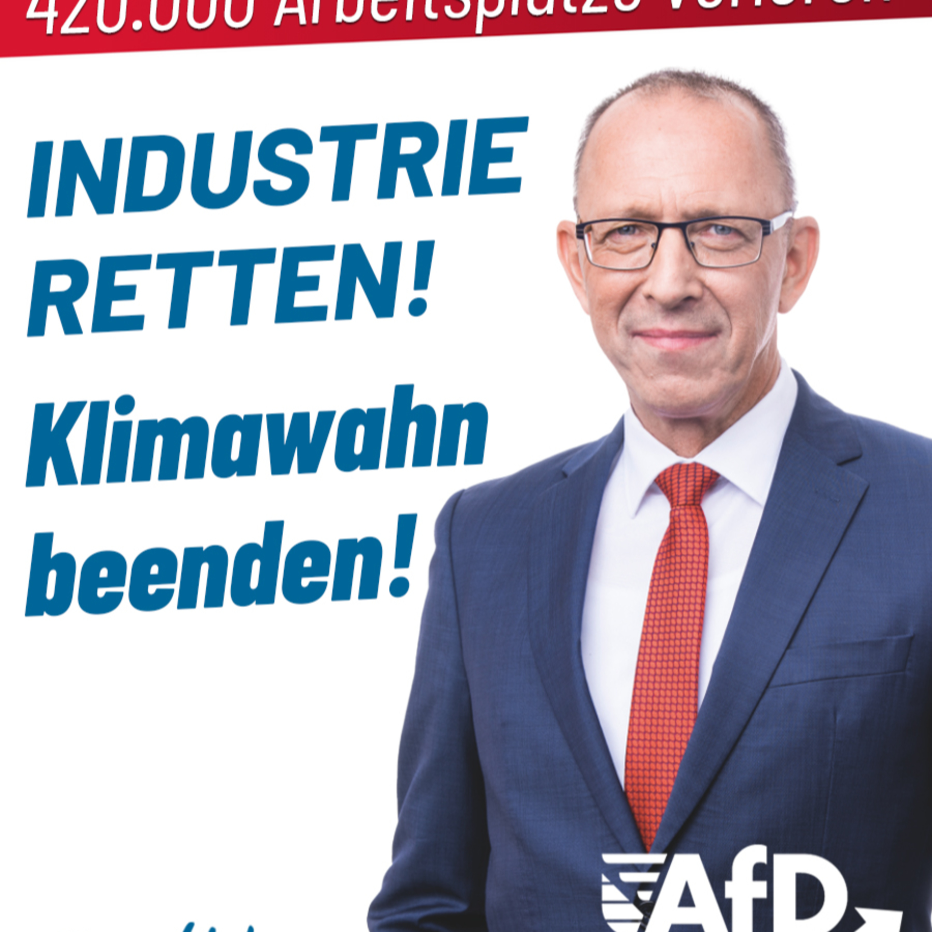 420.000 Arbeitsplätze verloren - Industrie retten - Klimawahn beenden - Die Sonntagskolumne von Jörg Urban episode artwork