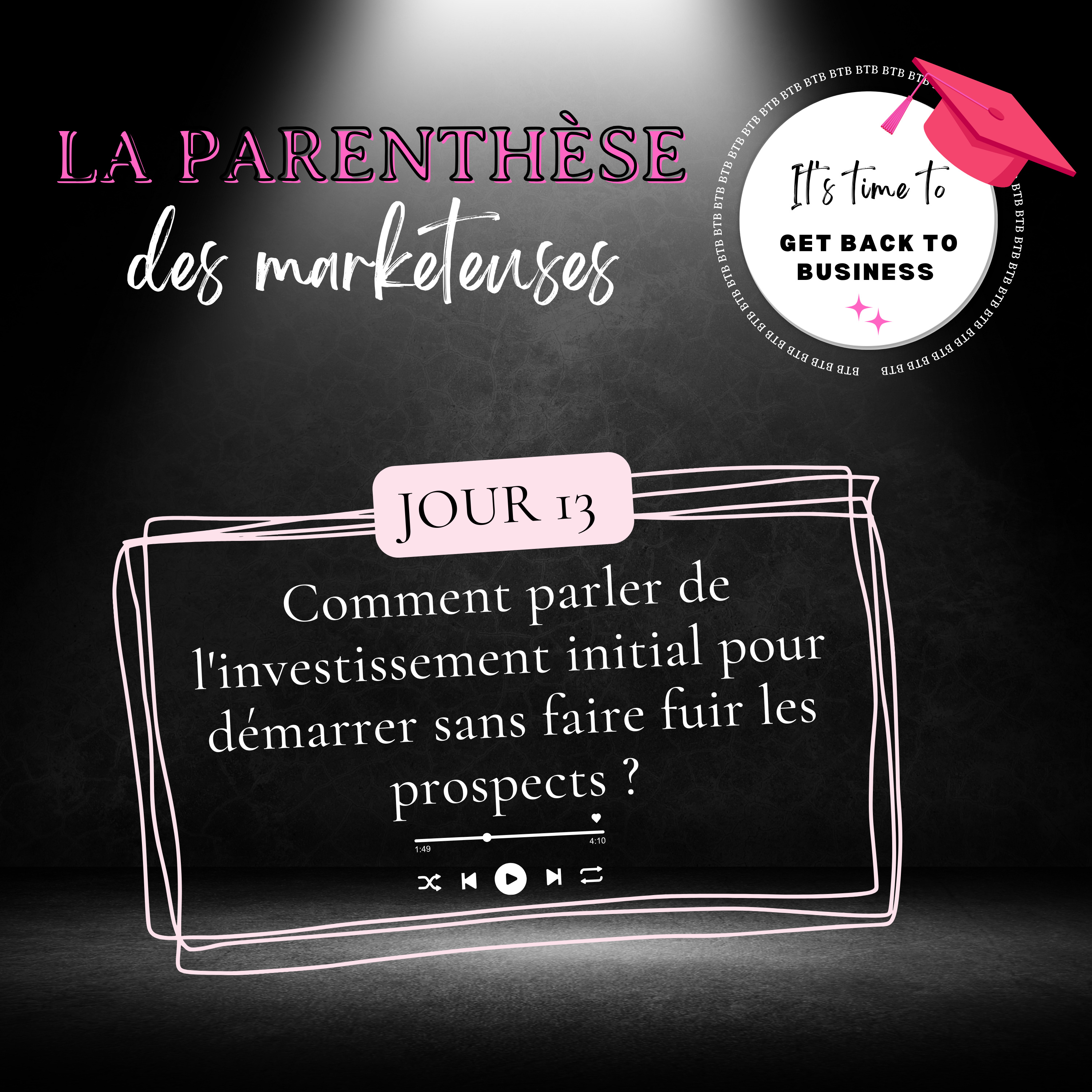 La parenthèse des Marketeuses