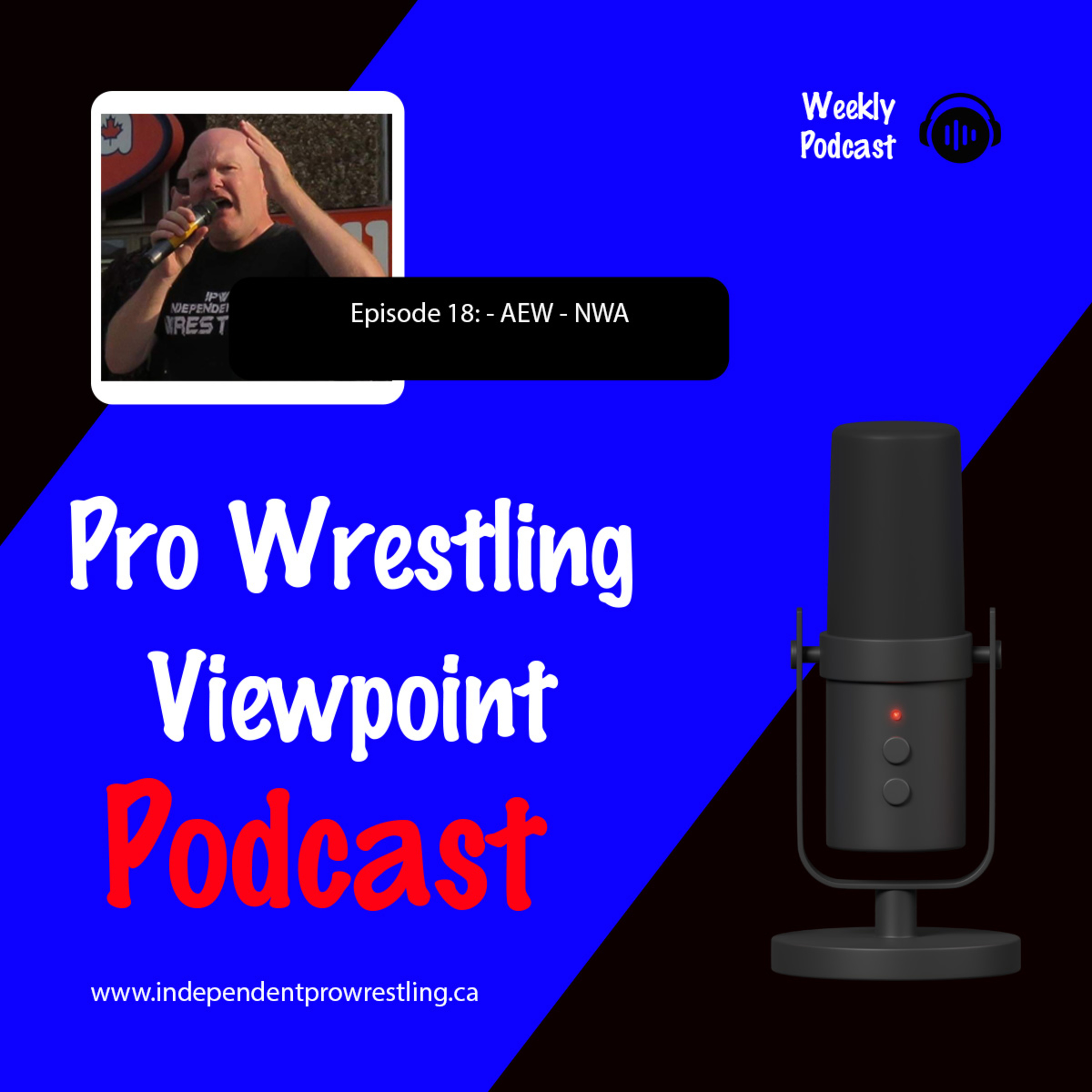 18 - Wrestling News Roundup: AEW's Upcoming Historic Wembley Stadium Show, Contract Updates, and NWA Wrestling 312 PPV episode artwork