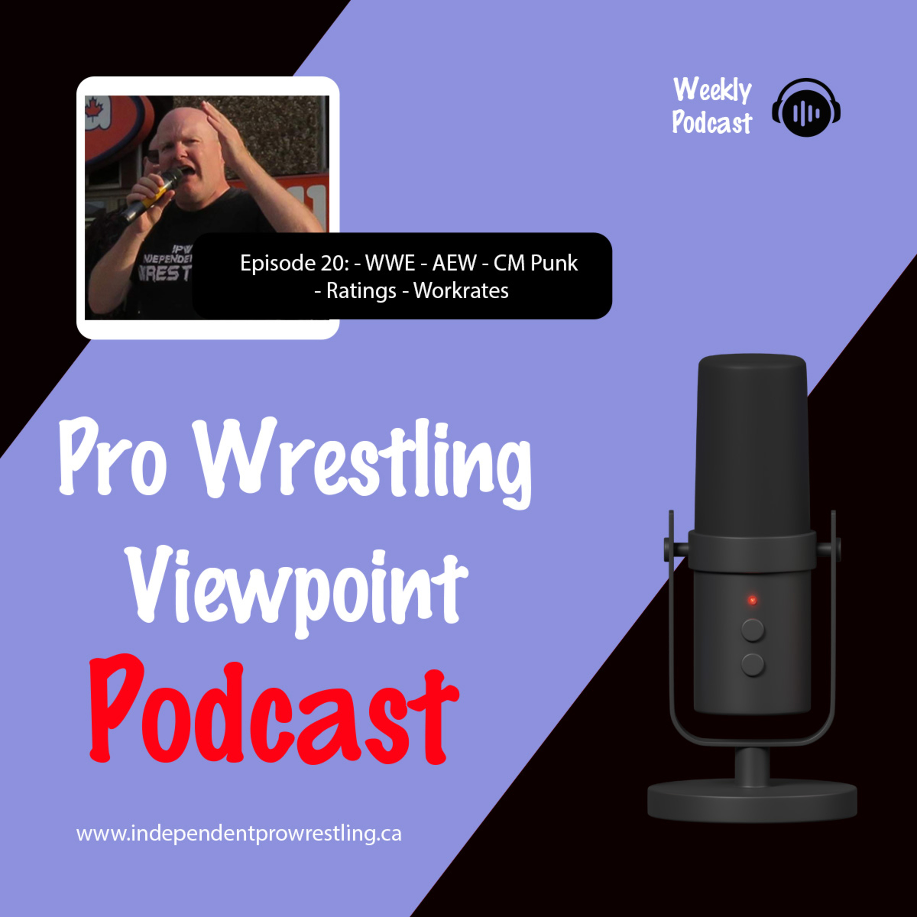 20 - Covers WWE-Peacock Revenue Losses, CM Punk's Backstage Visit, AEW Ratings, and ROH's Weekly Subscription Model! episode artwork
