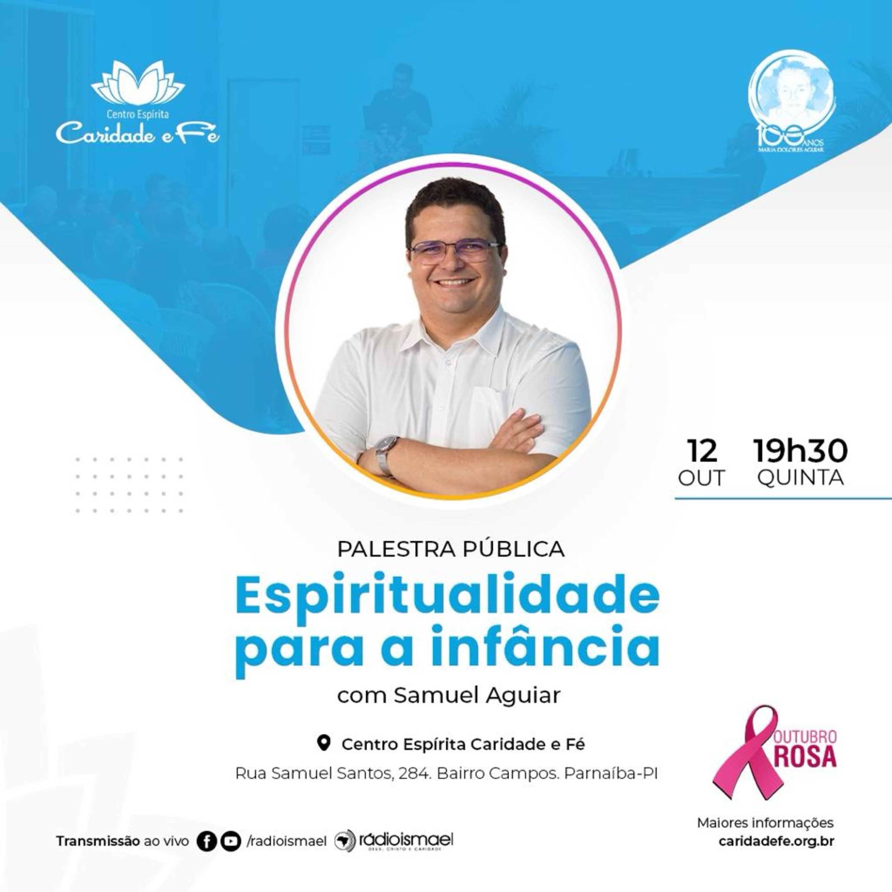 Palestra Pública - Espiritualidade para a infância (com Samuel Aguiar)