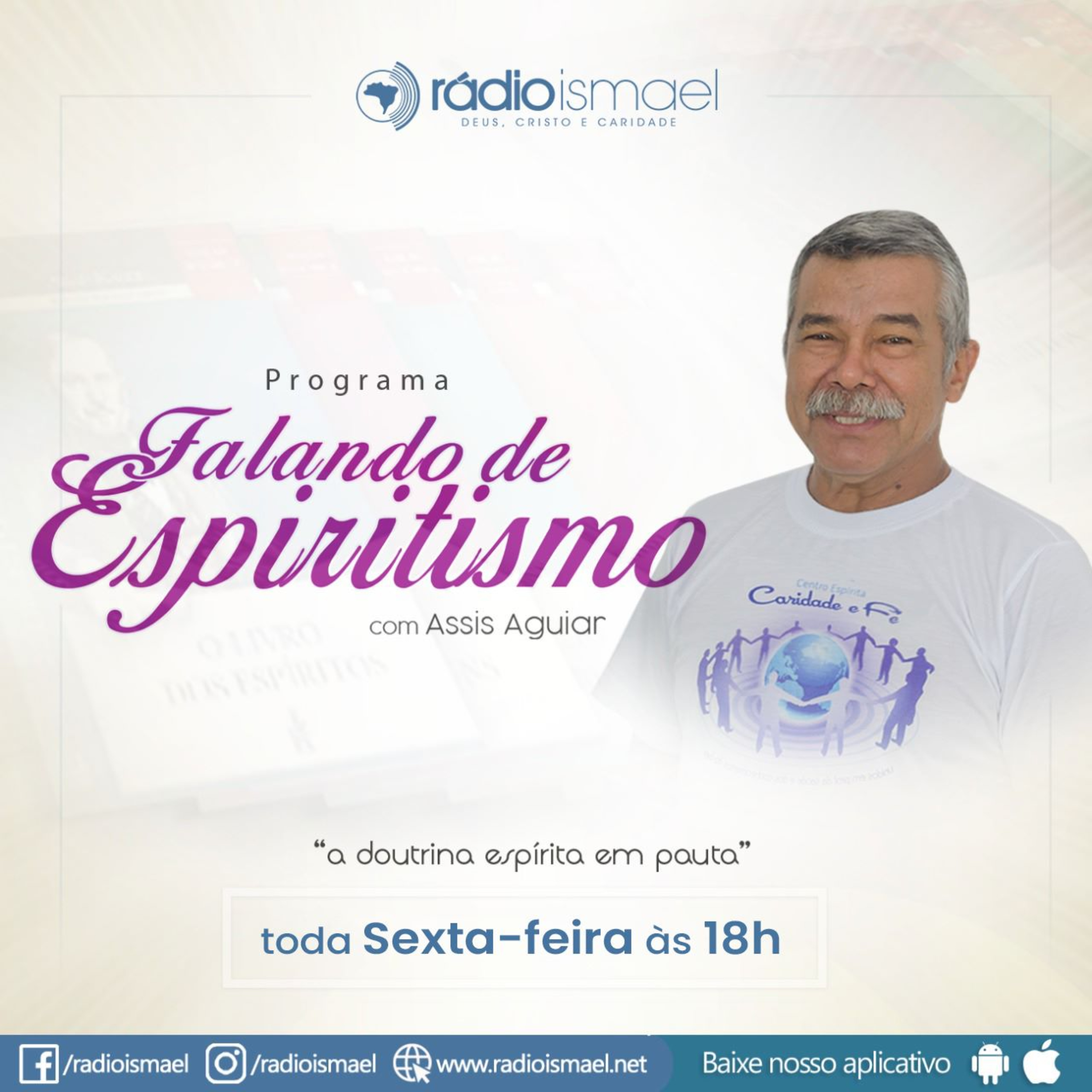 Programa Falando de Espiritismo: Pontos e contos da obra Humberto de Campos - com Assís Aguiar