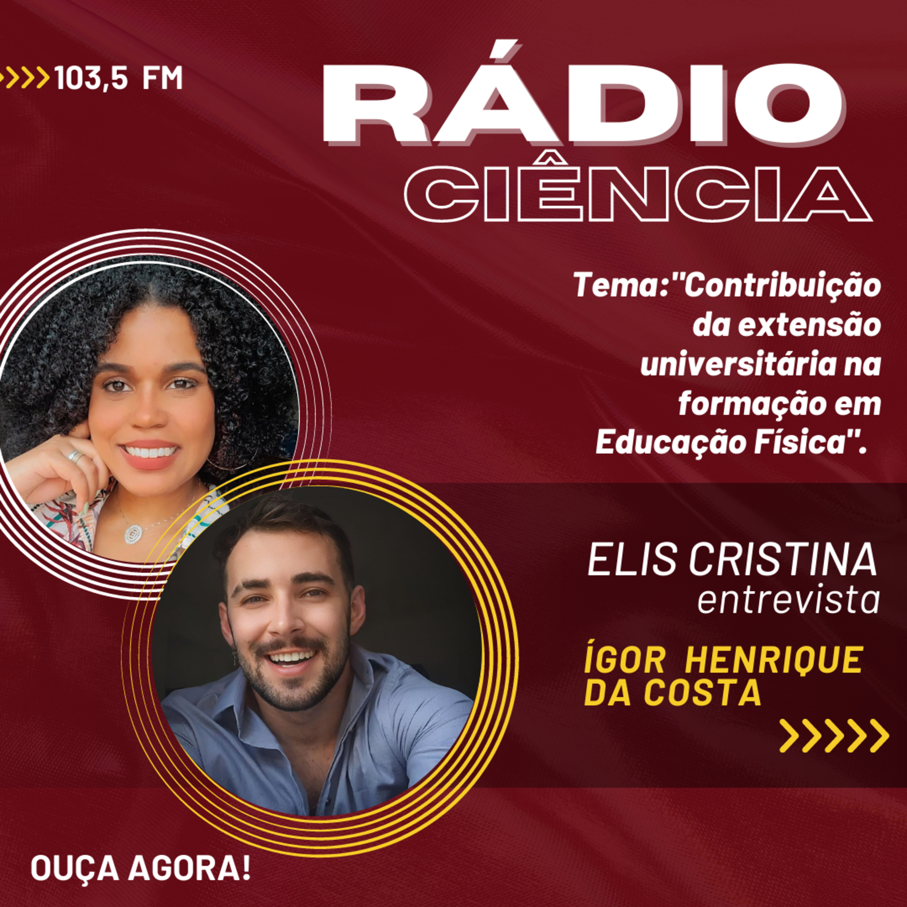 Rádio Ciência:EP#66 - Contribuição da extensão universitária na formação em Educação Física. episode artwork