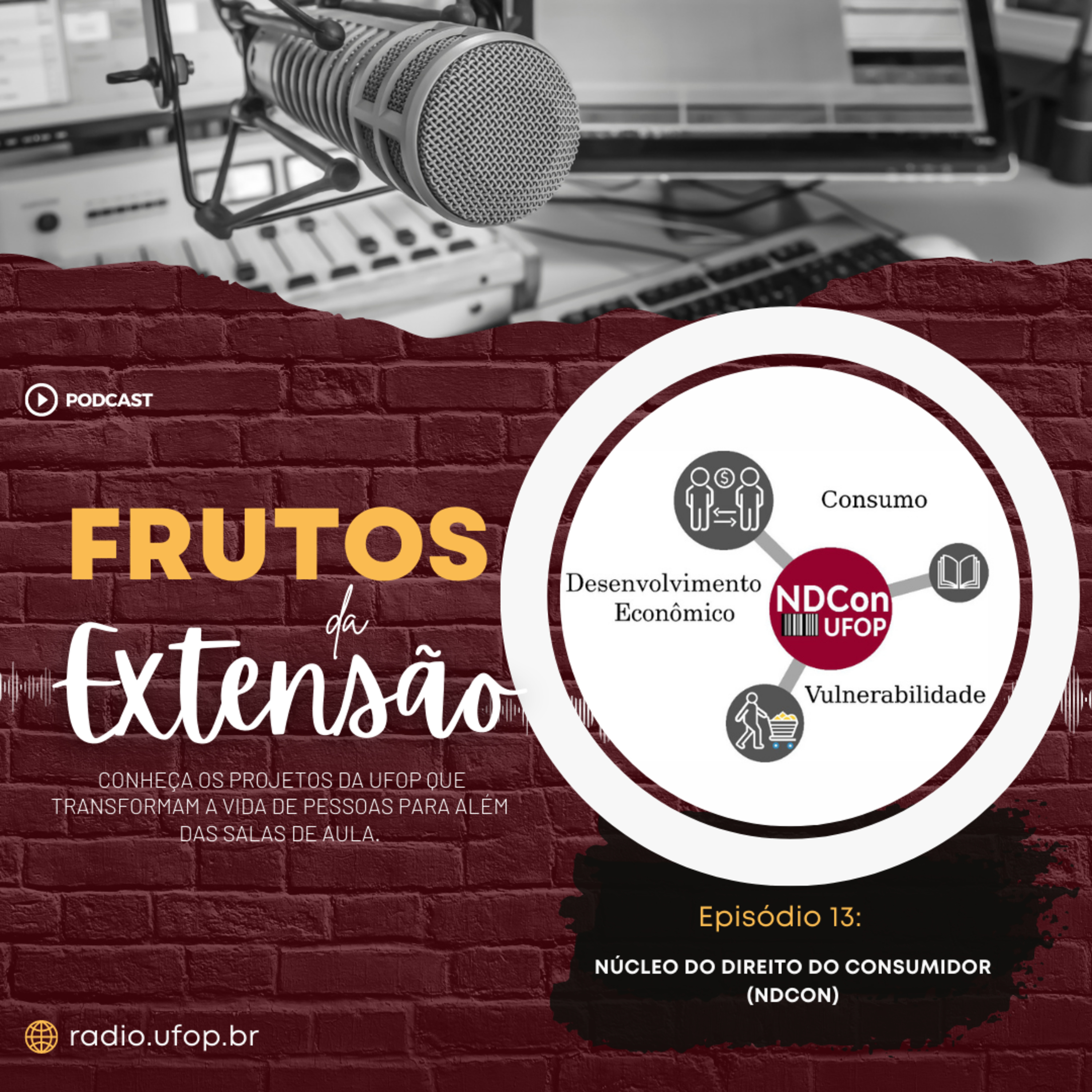 FRUTOS DA EXTENSÃO: Núcleo de Direito do Consumidor (NDCON) episode artwork