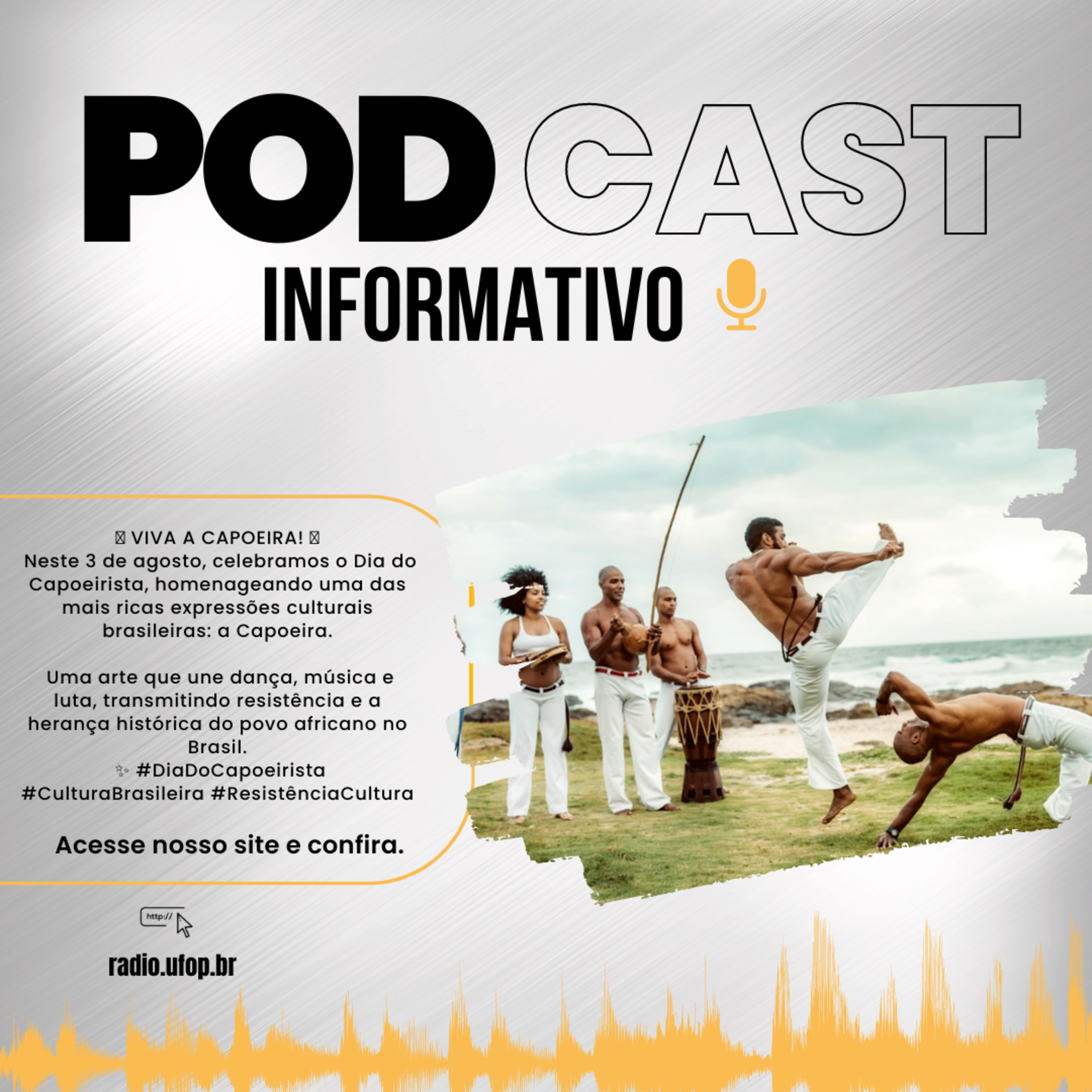 PODCAST INFORMATIVO: Dia do Capoeirista episode artwork