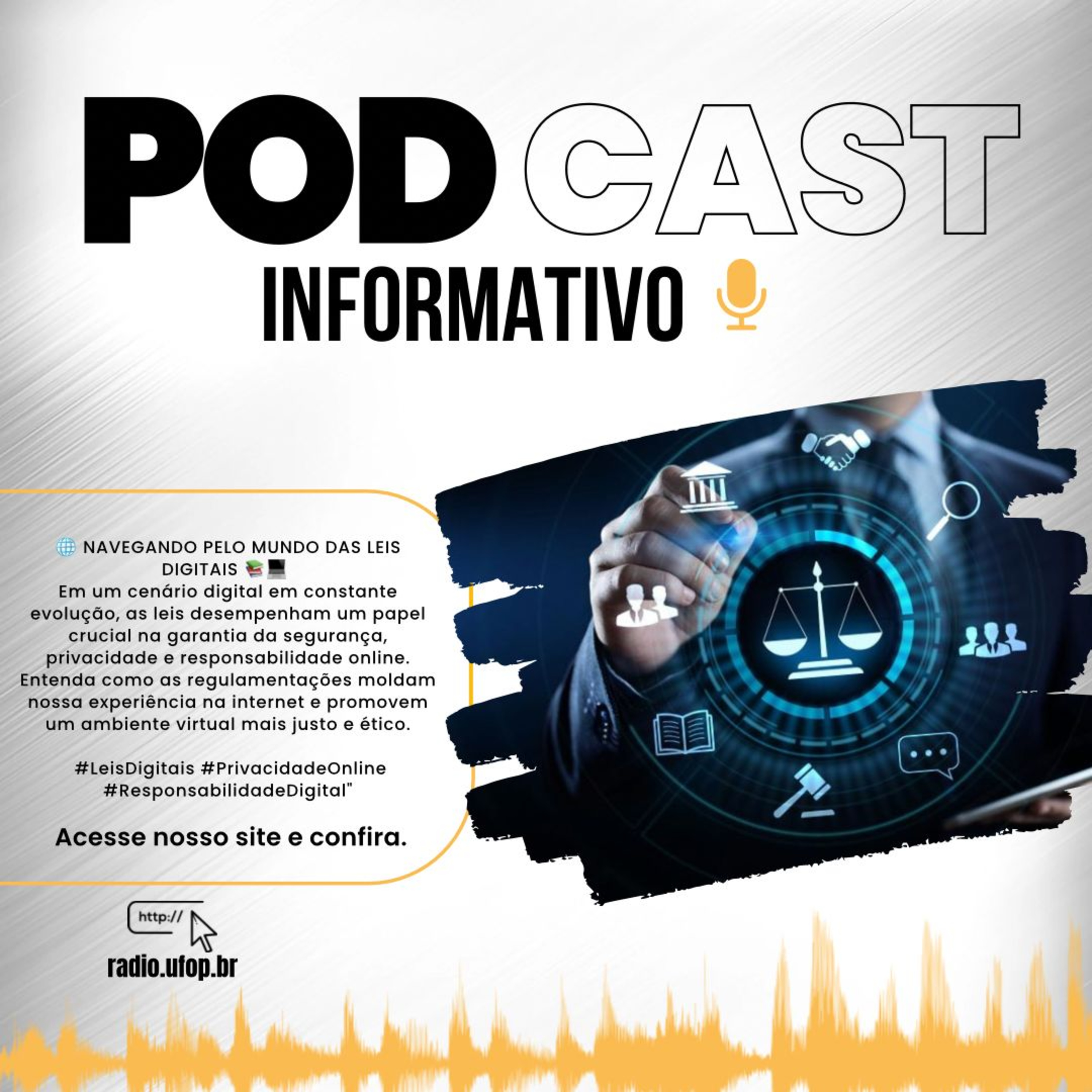 PODCAST INFORMATIVO: Leis em Ambientes Digitais episode artwork