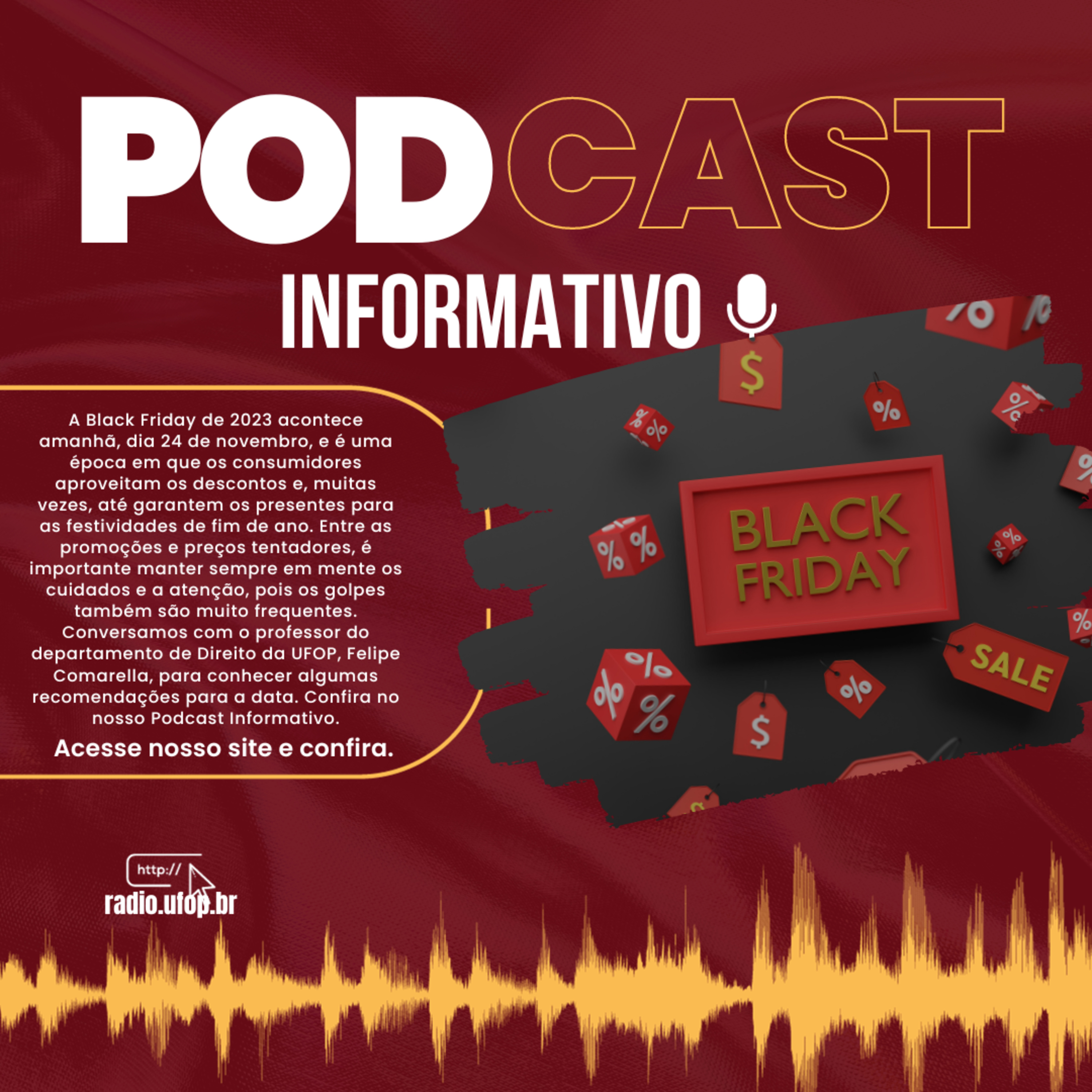 PODCAST INFORMATIVO: Black Friday episode artwork