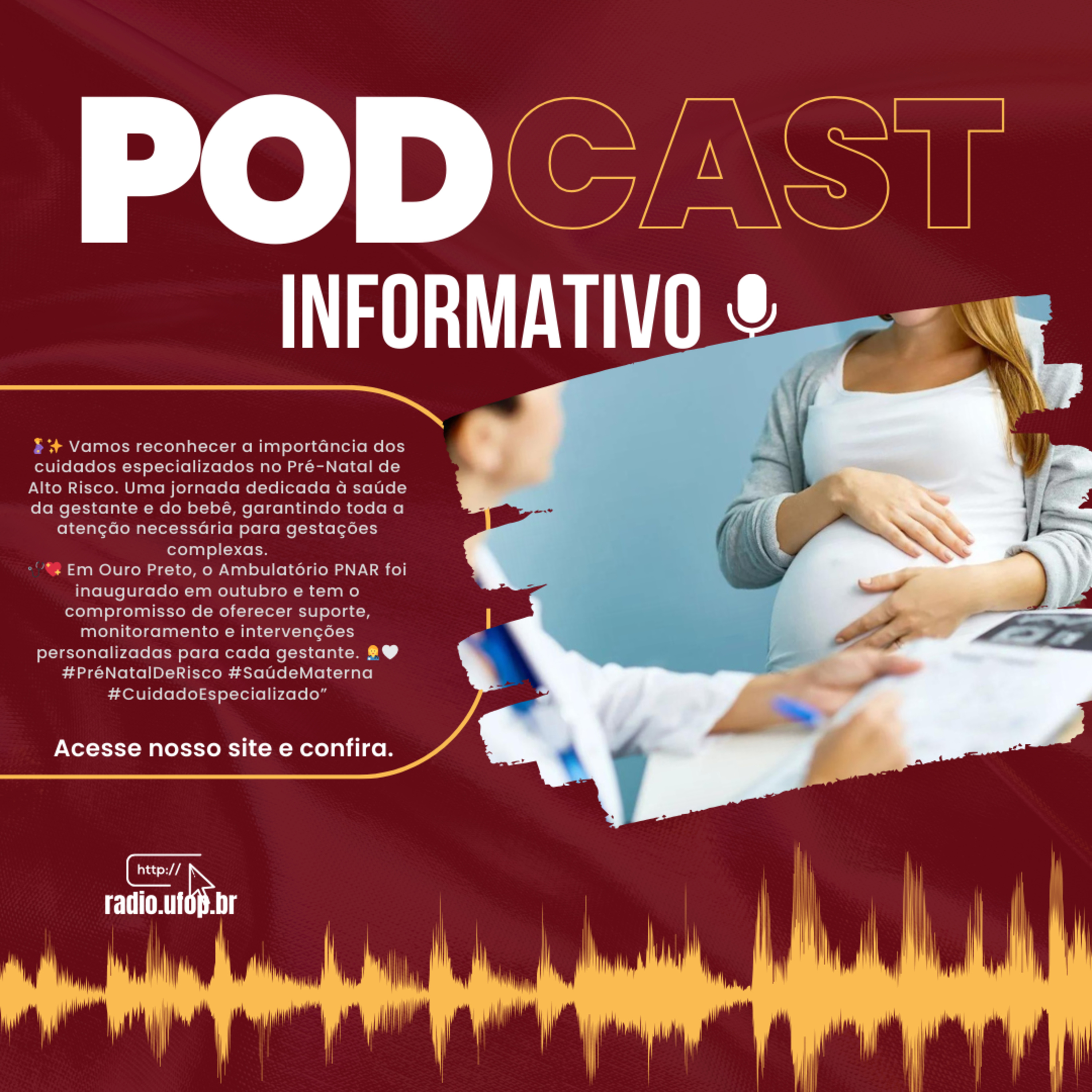 PODCAST INFORMATIVO: Pré-Natal de Alto Risco episode artwork