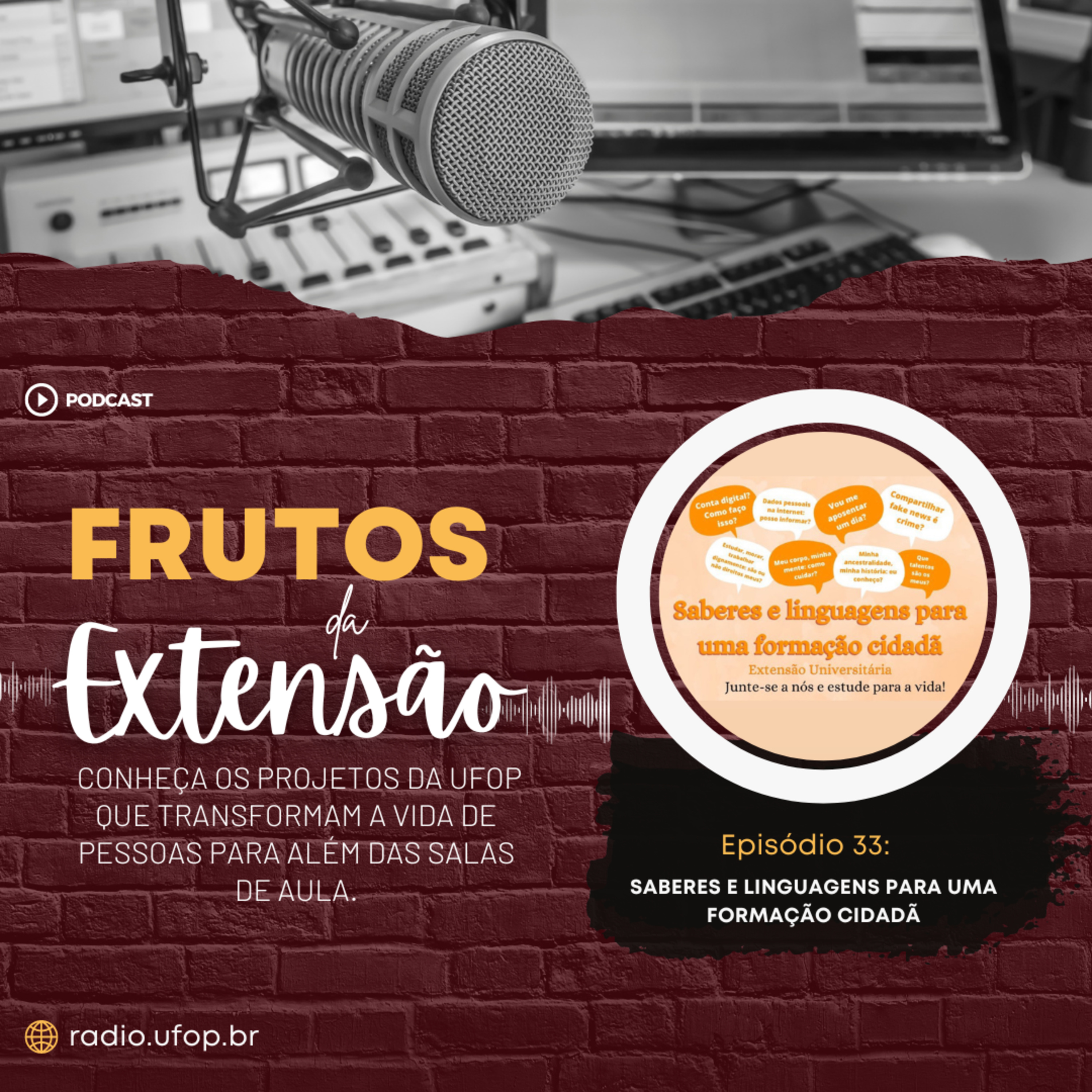 FRUTOS DA EXTENSÃO: Saberes e Linguagens para uma Formação Cidadã episode artwork