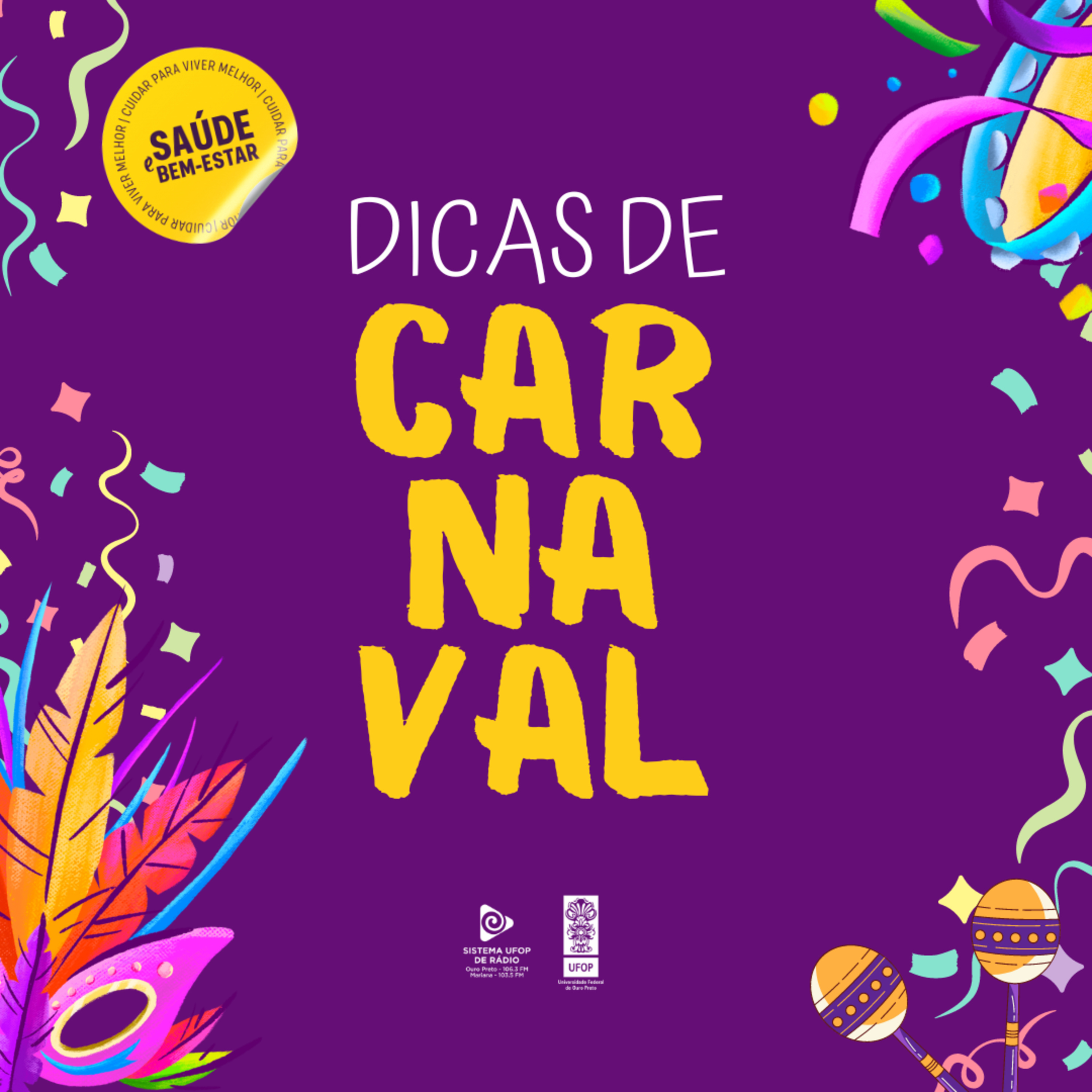 RÁDIO UFOP NA FOLIA: Documentos na mão e pertences protegidos! episode artwork