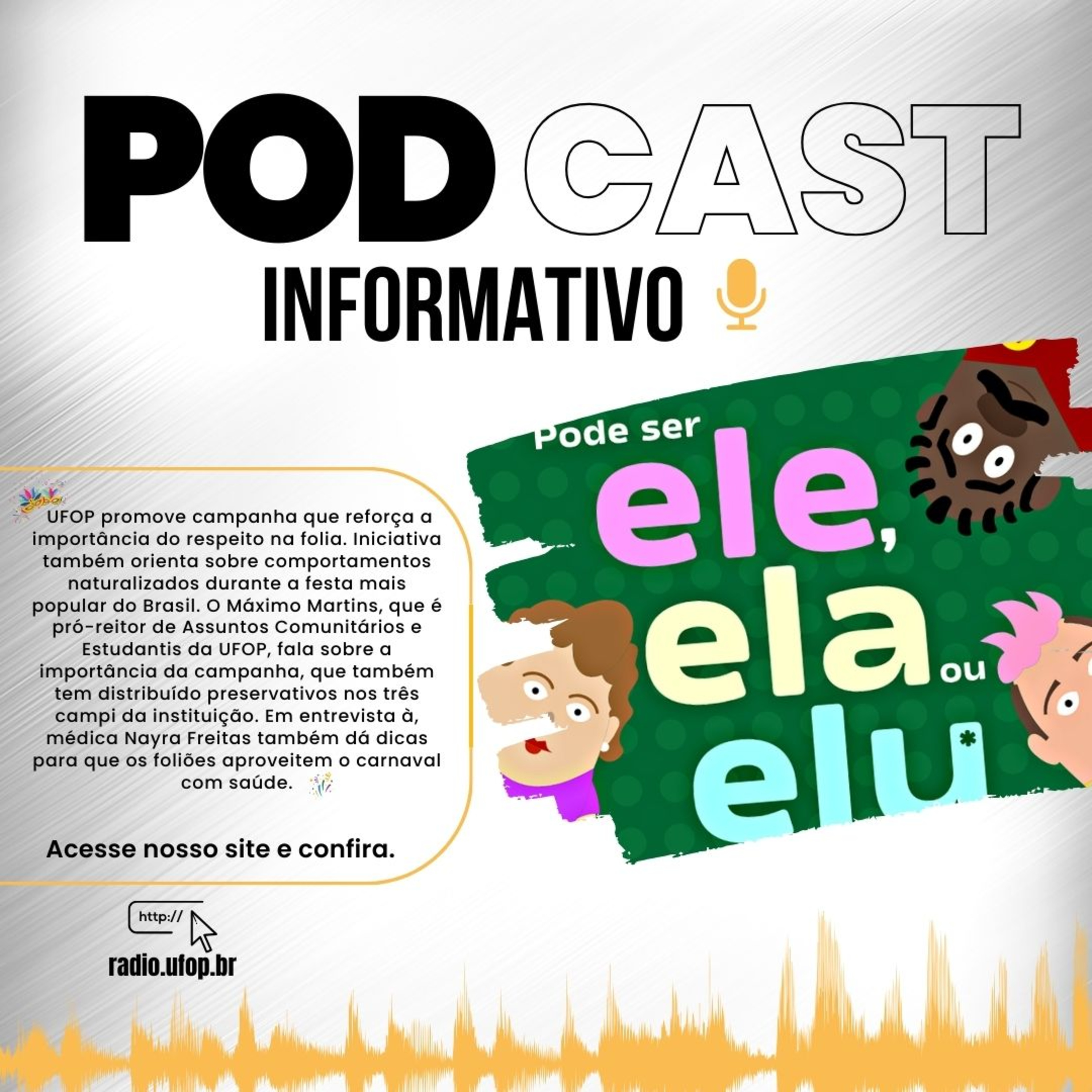 PODCAST INFORMATIVO: Carnaval UFOP 2024 episode artwork