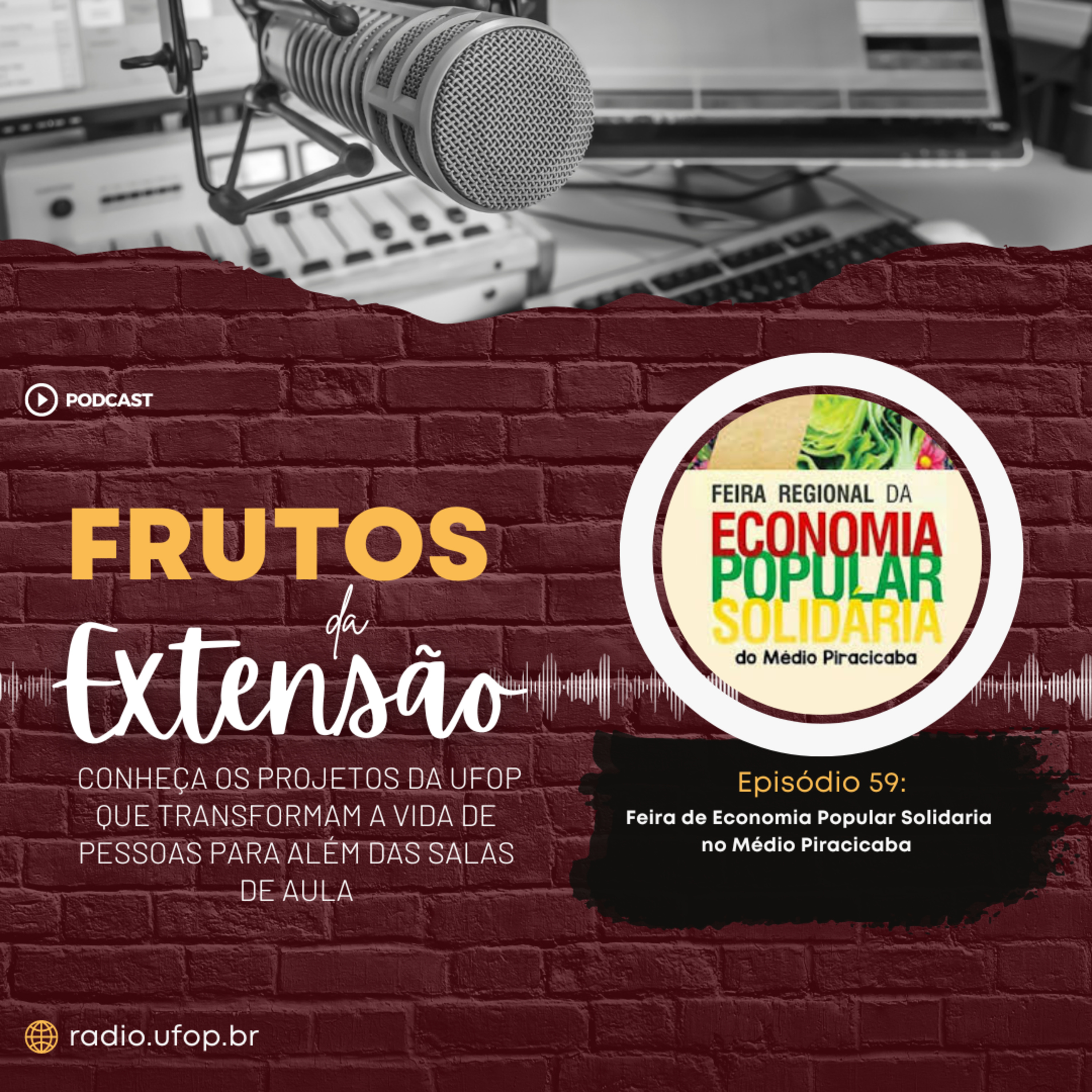 FRUTOS DA EXTENSÃO: Feira de Economia Popular Solidaria no Médio Piracicaba episode artwork