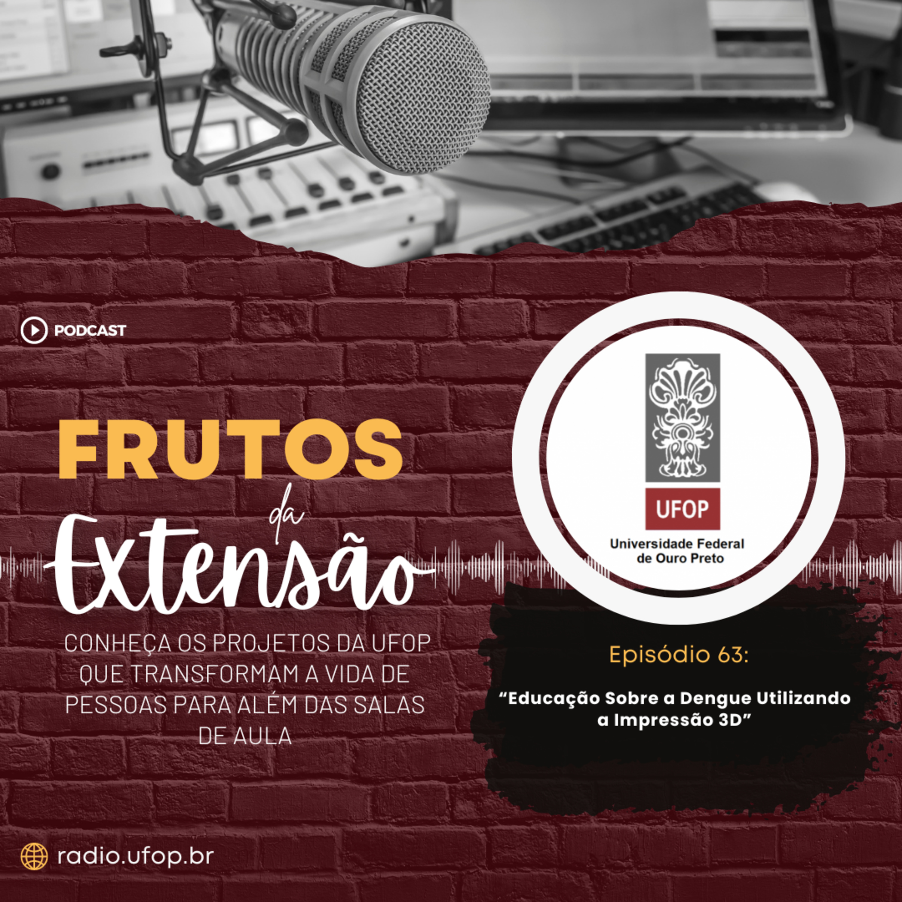 FRUTOS DA EXTENSÃO: Educação sobre a Dengue utilizando a impressão 3D episode artwork