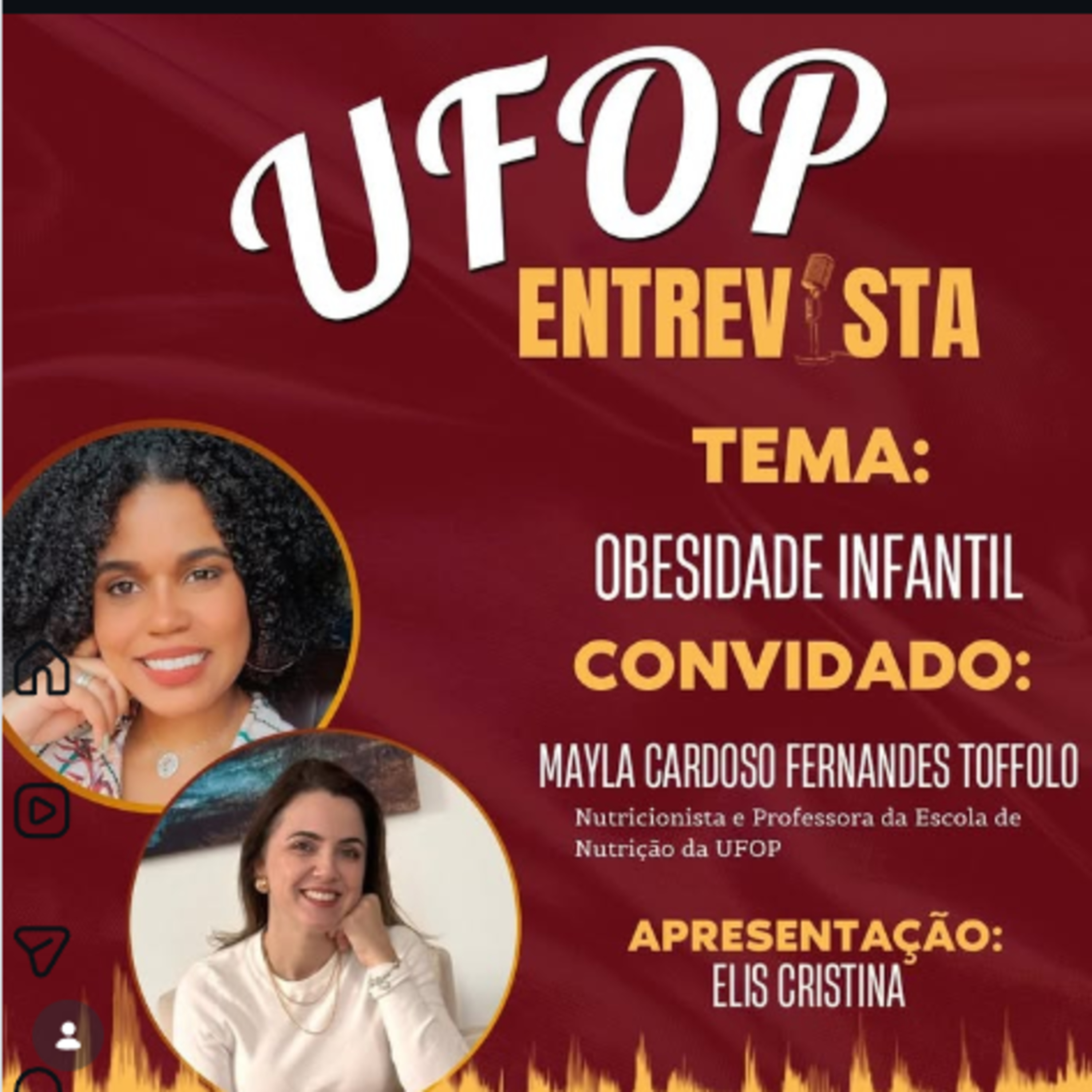 UFOP ENTREVISTA: Obesidade Infantil episode artwork