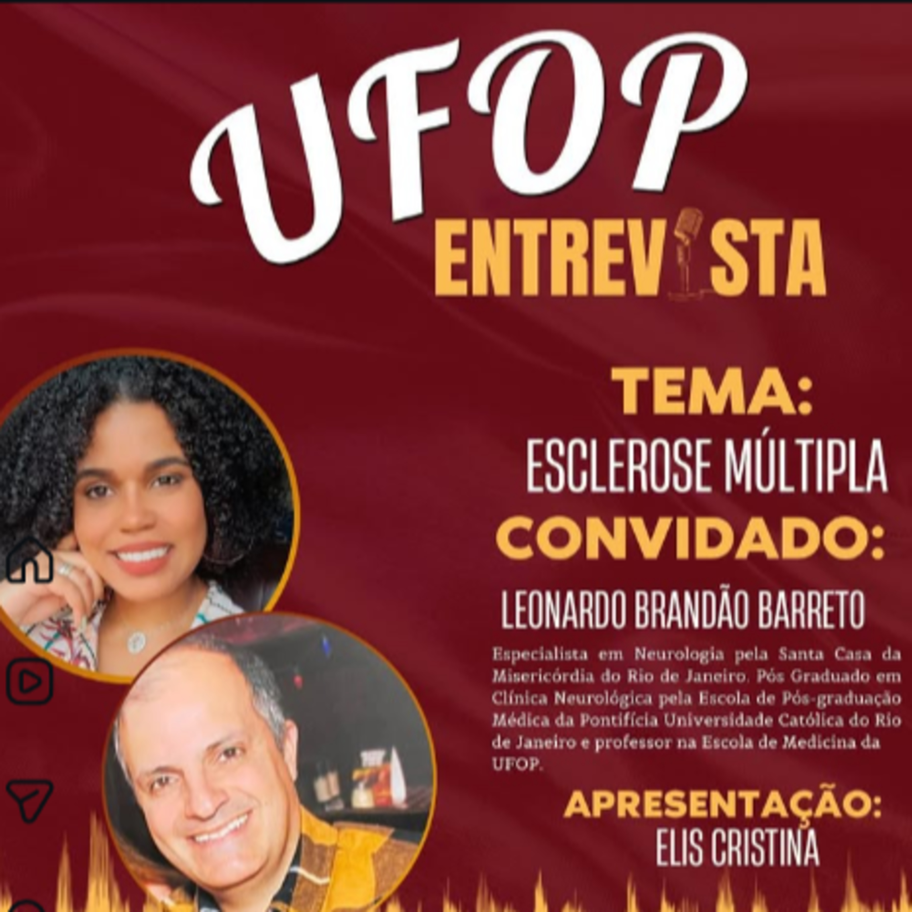 UFOP ENTREVISTA: Esclerose Múltipla  episode artwork