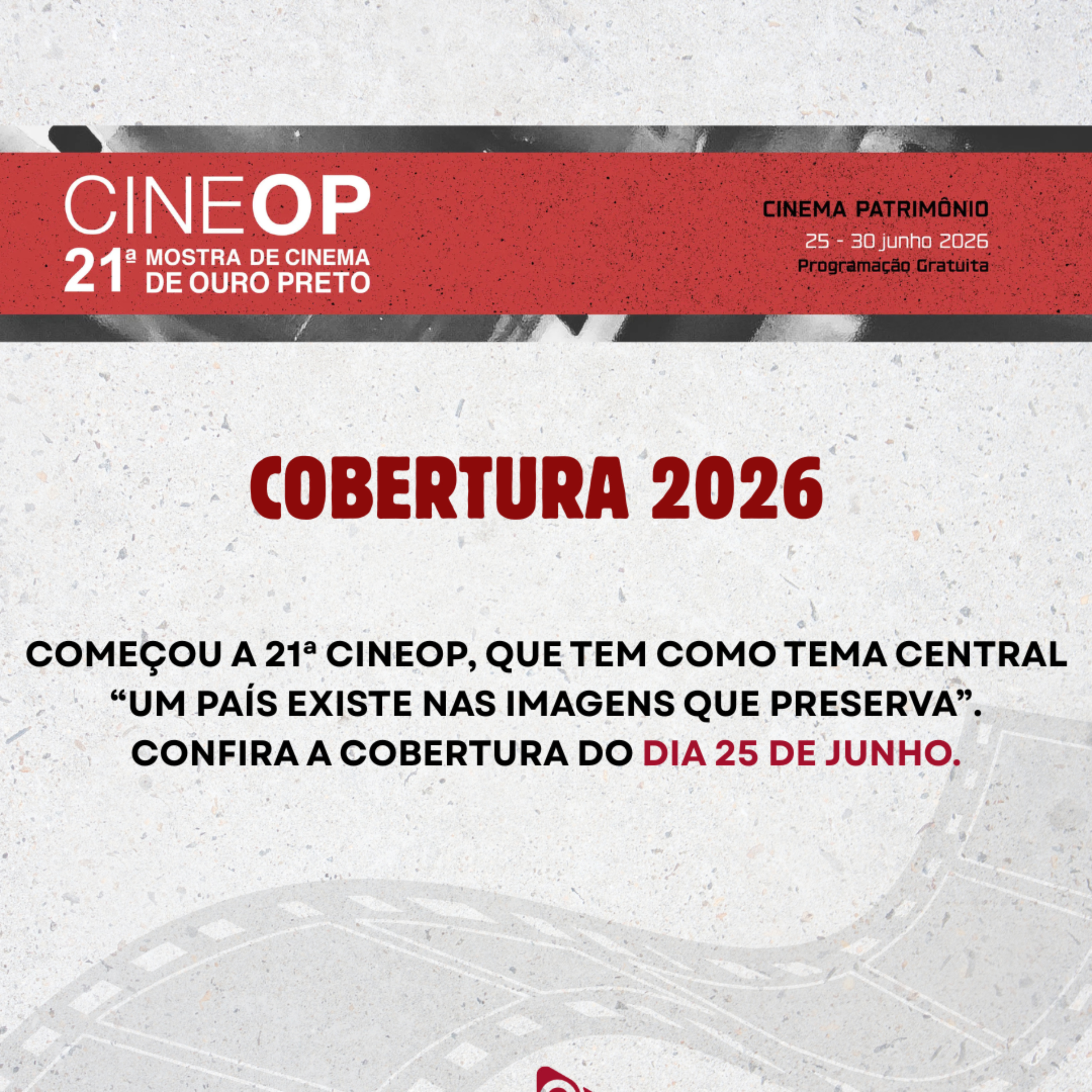 Cobertura 21ª Cineop 2026: Cine Expressão - 25 de junho episode artwork