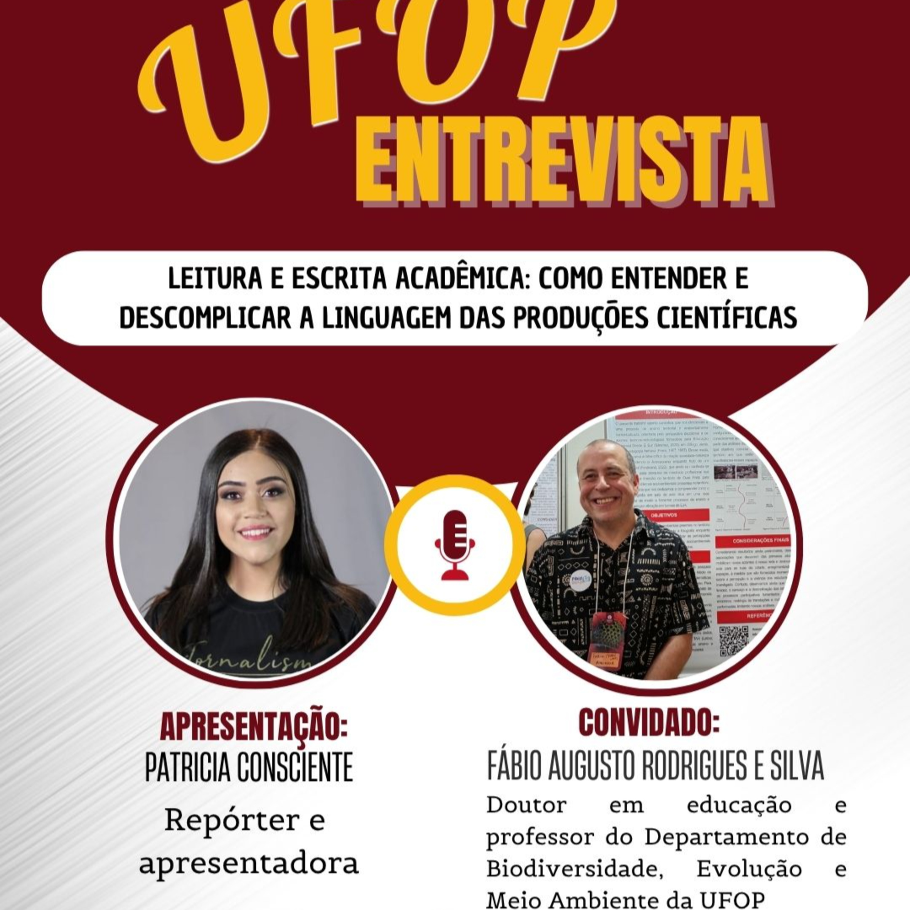 Ufop entrevista: Leitura e escrita acadêmica: como entender e descomplicar a linguagem das produções científicas episode artwork