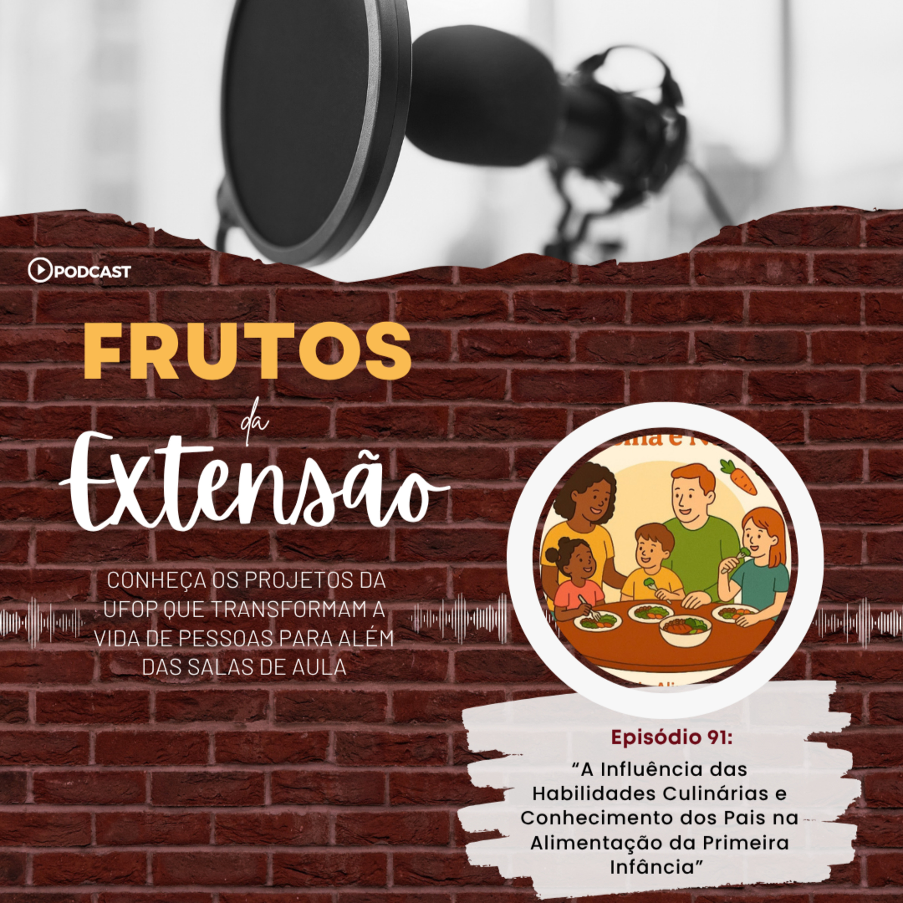 “A influência nas habilidades culinárias e conhecimento dos pais na alimentação da primeira infância” episode artwork
