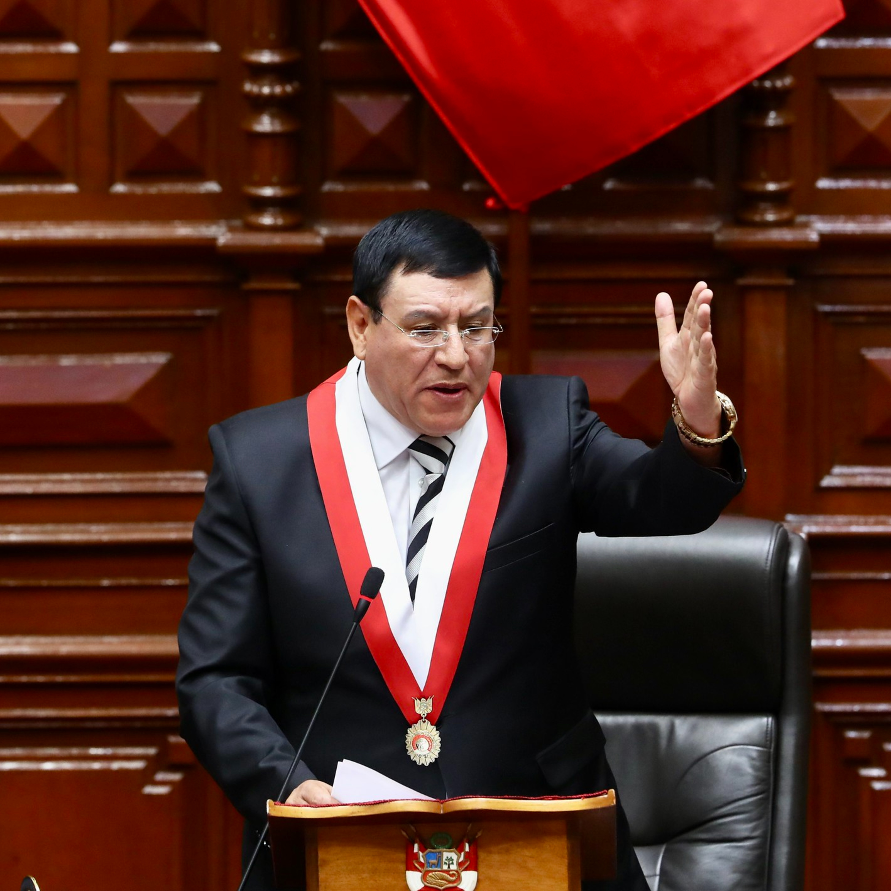 Discurso del presidente del Parlamento, Alejandro Soto, por el 201 aniversario del Congreso. episode artwork