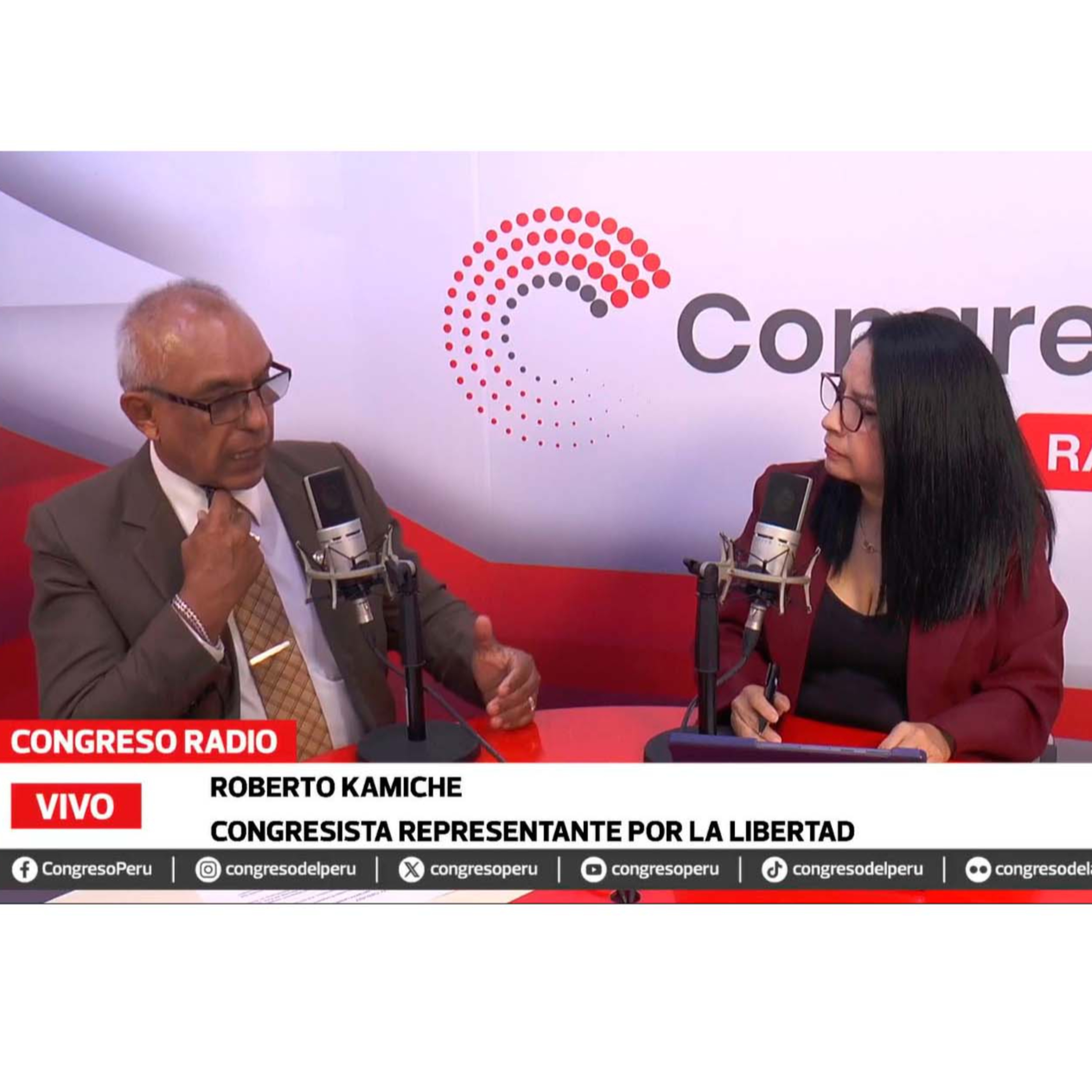 Entrevista al congresista Roberto Kamiche, representante por la Libertad, de la bancada Cambio Democrático - Juntos por el Perú episode artwork