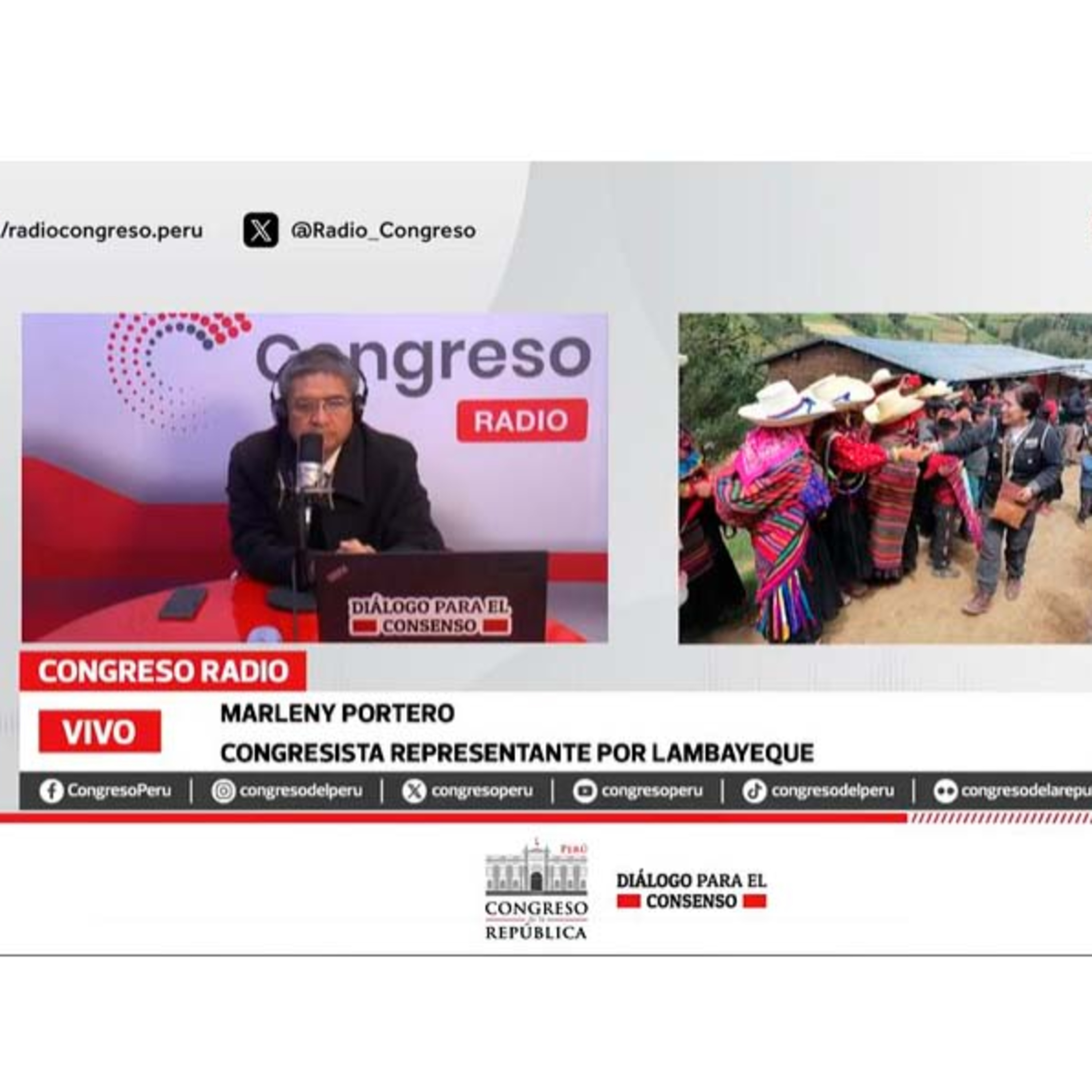 Entrevista a la congresista Marleny Portero, representante por Lambayeque, de la bancada Acción Popular episode artwork