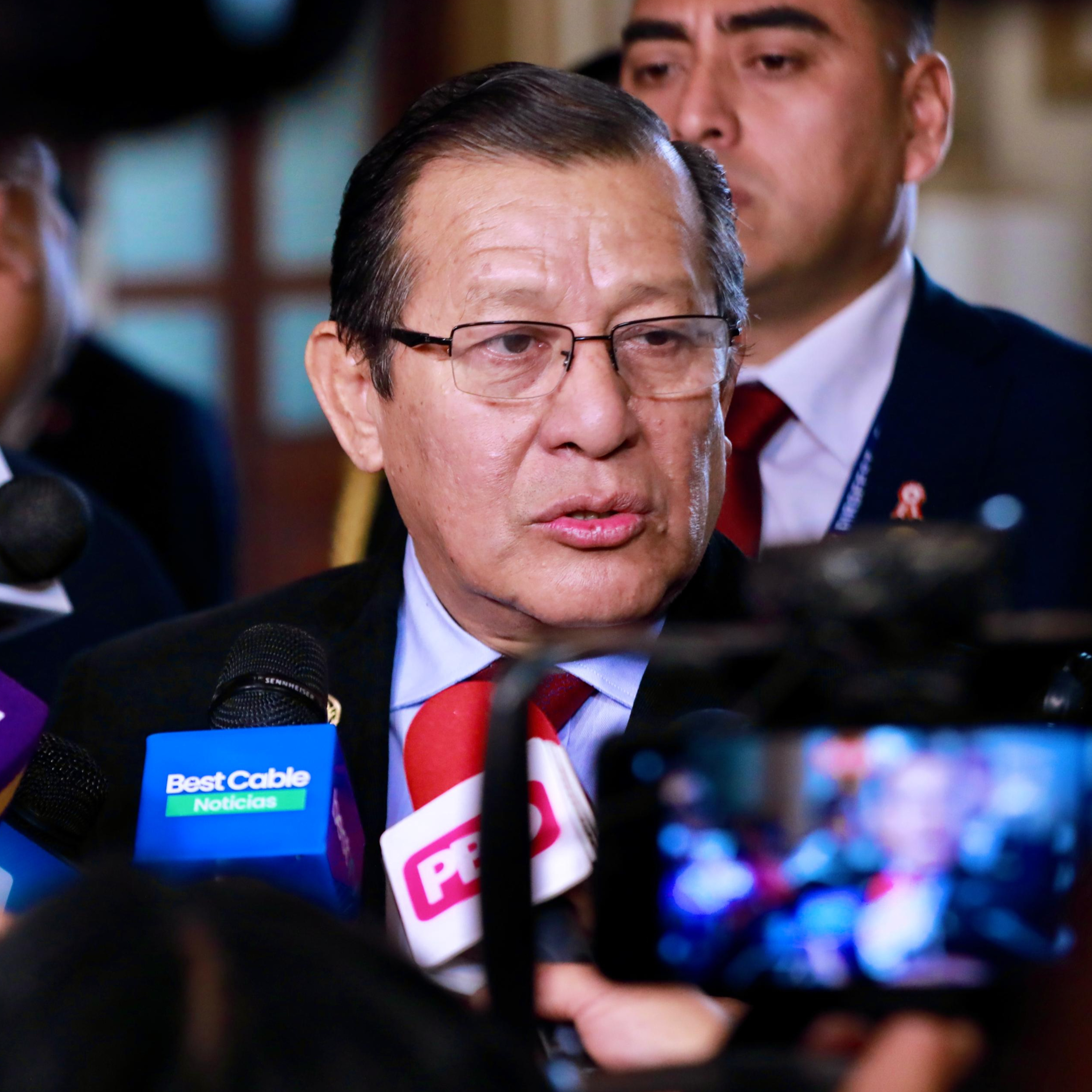 Declaraciones del presidente del Congreso, Eduardo Salhuana Cavides. 15/10/24 episode artwork