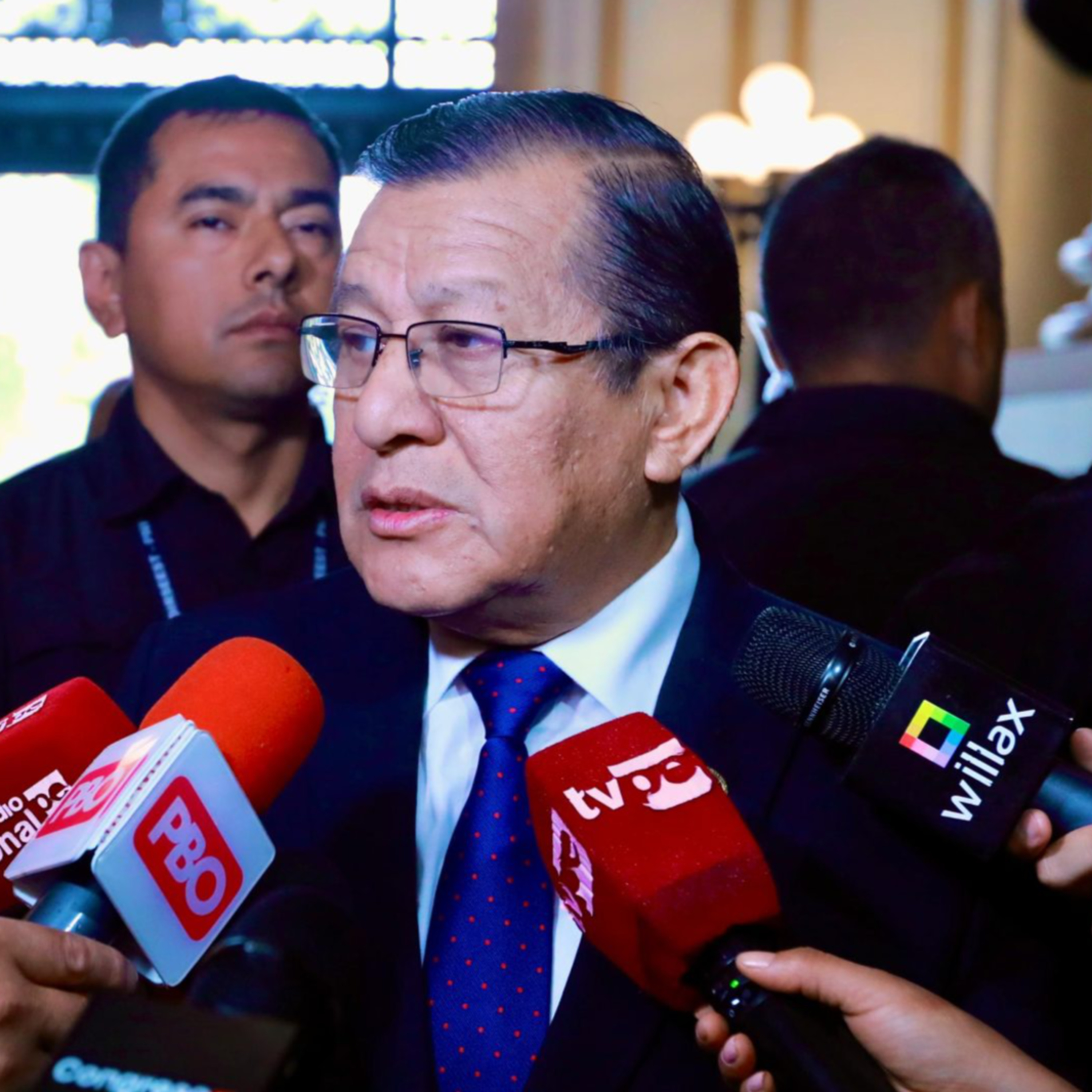 Declaraciones del presidente del Congreso, Eduardo Salhuana, ante la prensa 29/11/2024 episode artwork