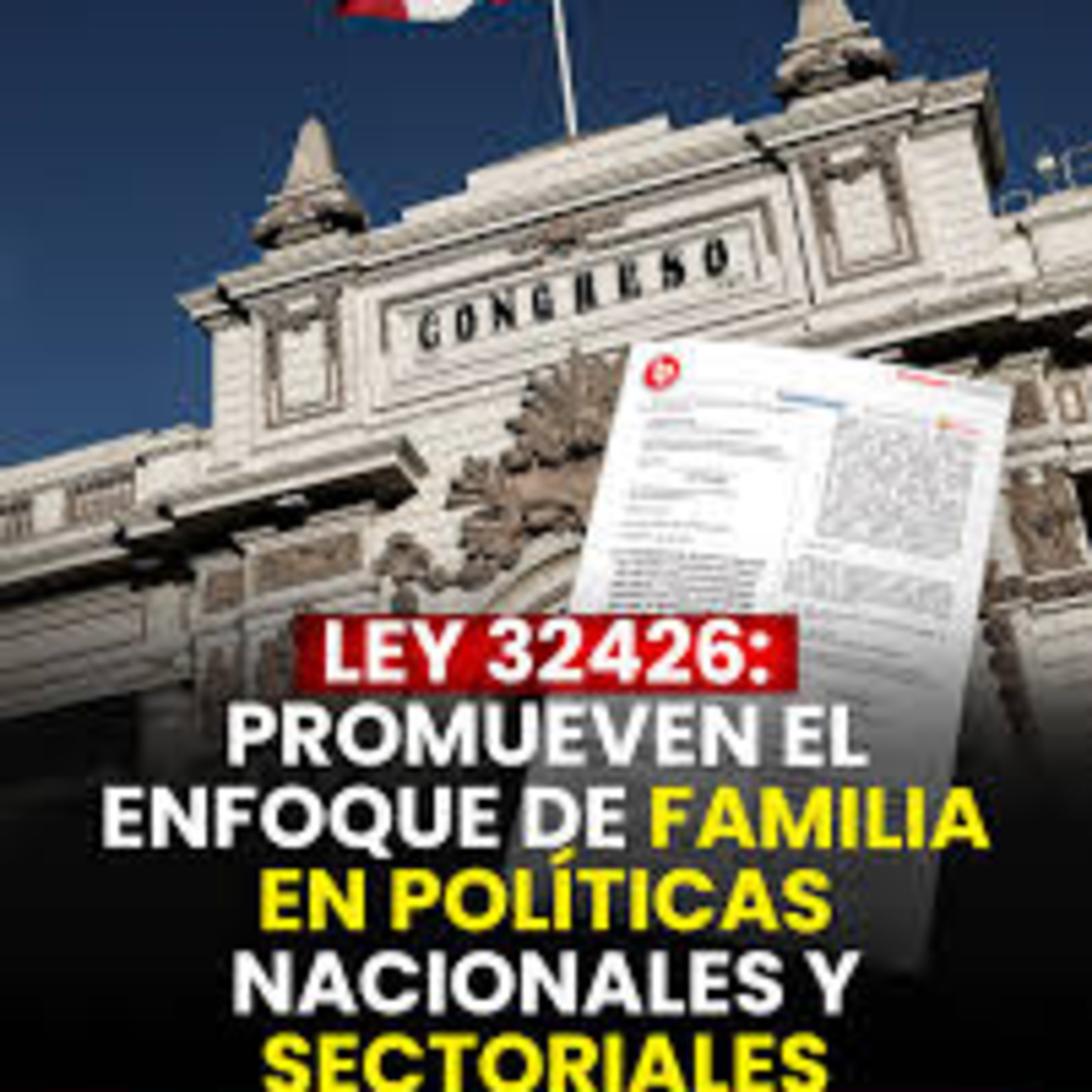 PODCAST LEYES PARA TI EN QUECHUA LEY 32426 ENFOQUE FAMILIA  episode artwork