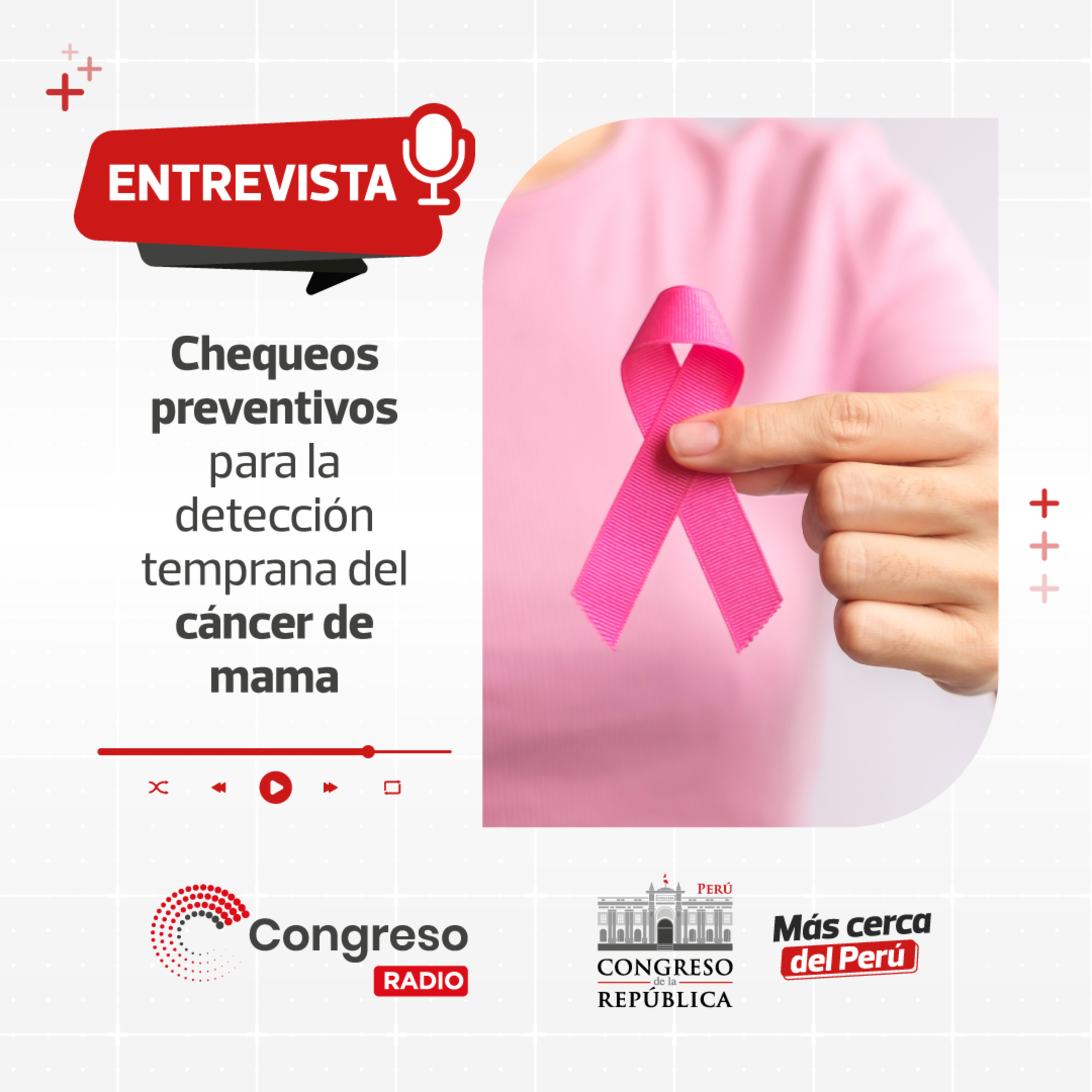 Entrevista sobre chequeos preventivos para la detección temprana del cáncer de mama episode artwork