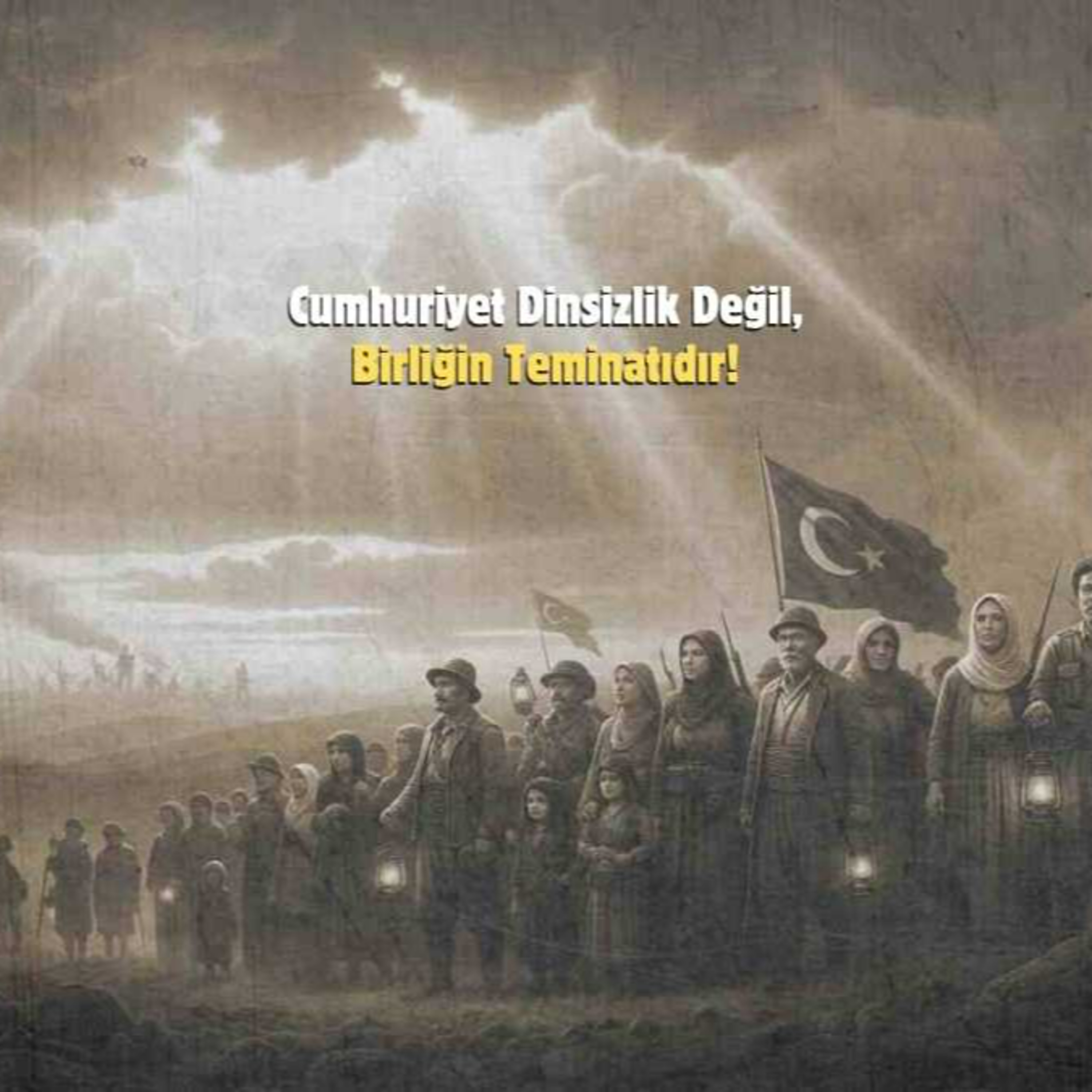 Cumhuriyet Dinsizlik Değil, Birliğin Teminatıdır! episode artwork