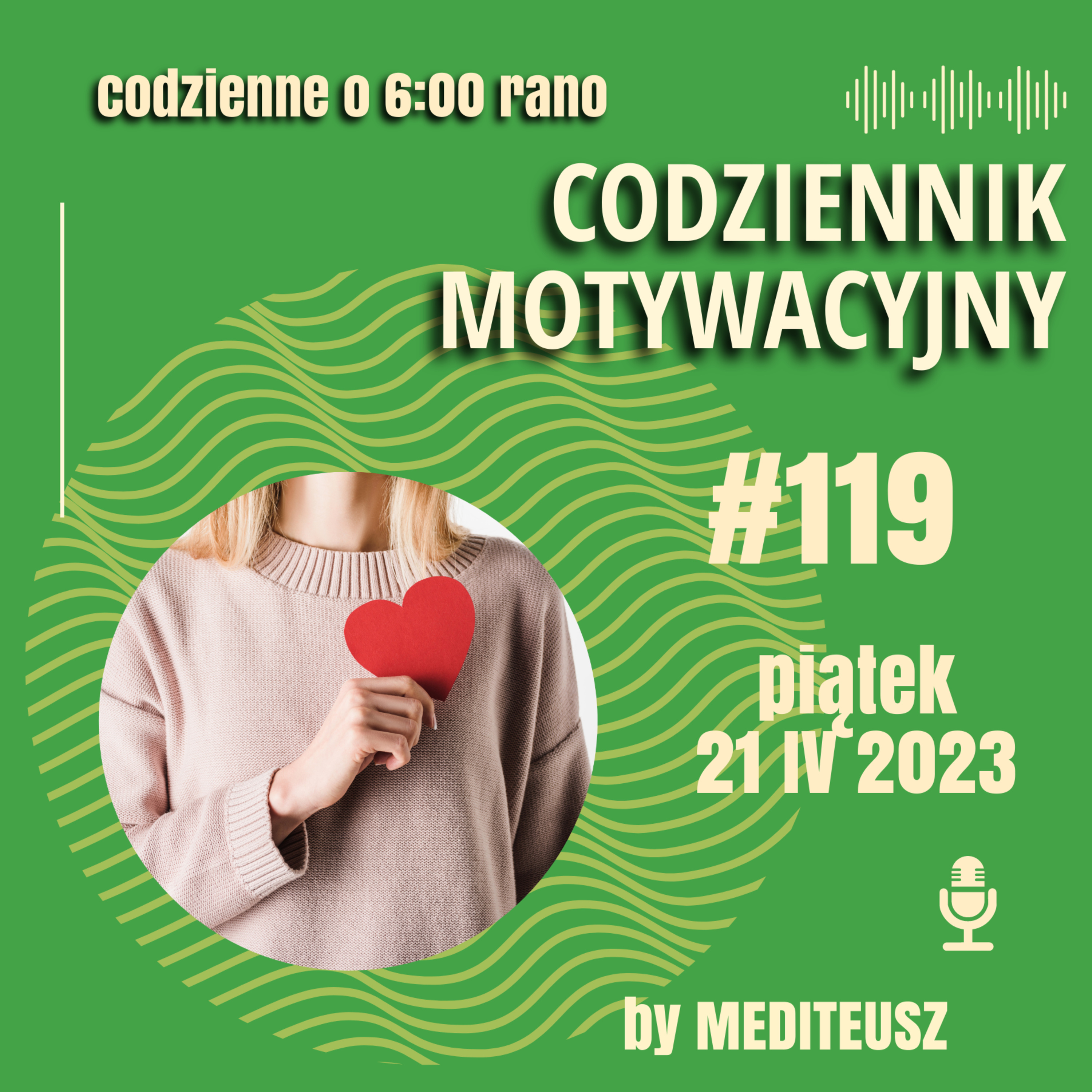 CODZIENNIK MOTYWACYJNY #119 PIATEK 21 IV 2023 DWUPUNKT episode artwork