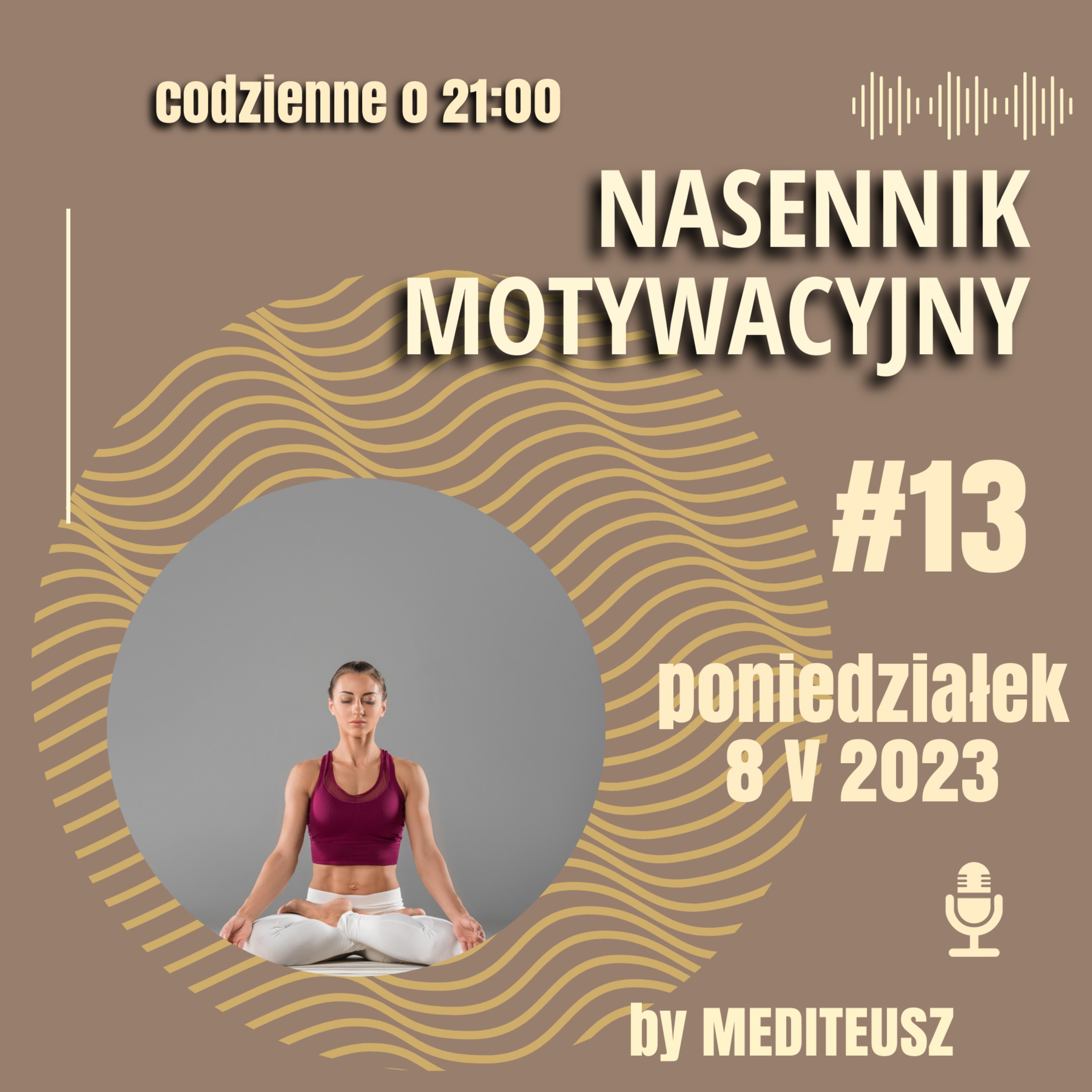 NASENNIK MOTYWACYJNY #13 PONIEDZIAŁEK 8 V 2023 / SKUTECZNA TECHNIKA OGARNIANIA episode artwork