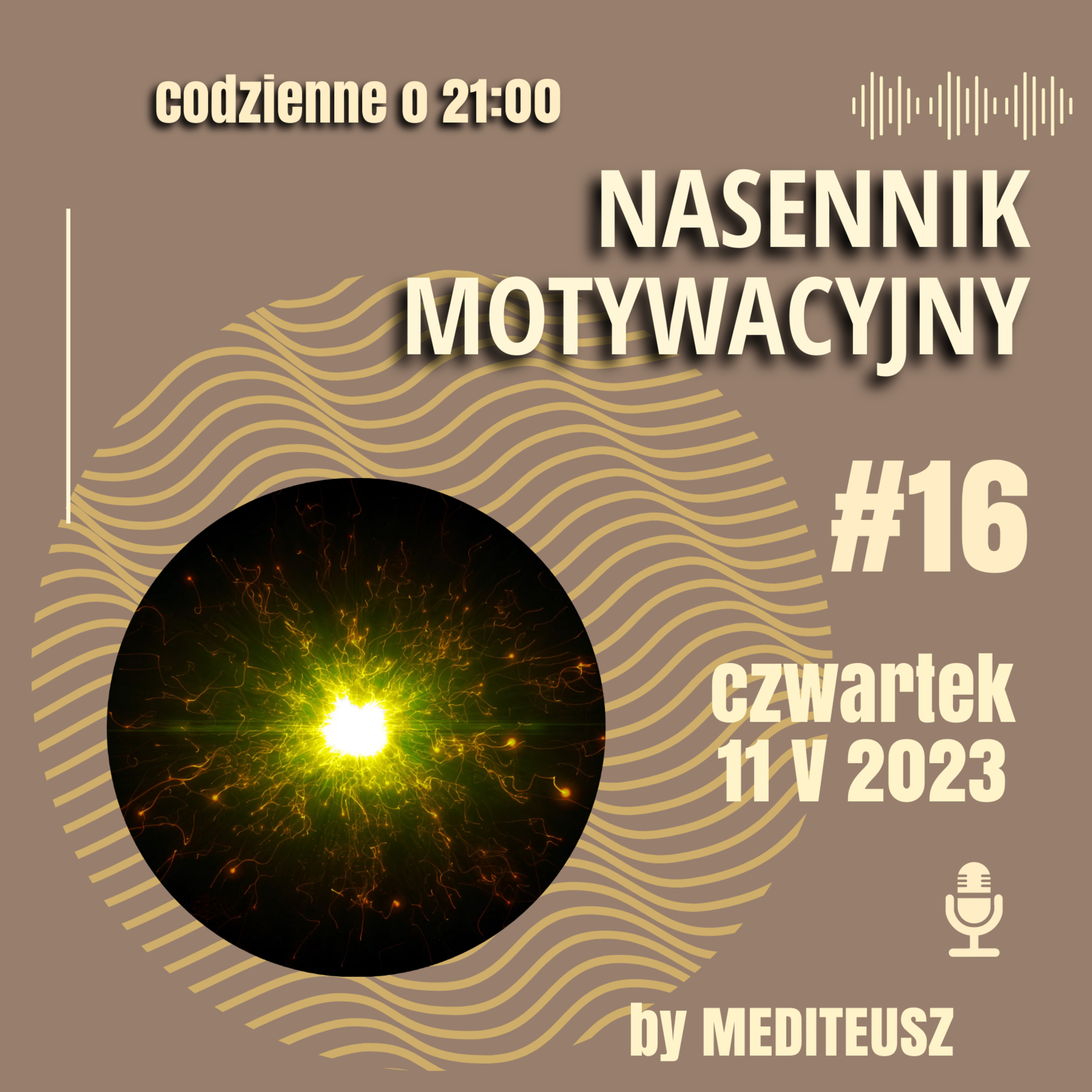 NASENNIK MOTYWACYJNY #16 CZWARTEK 11 V 2023 SNY ZWYCIĘZCÓW .... episode artwork