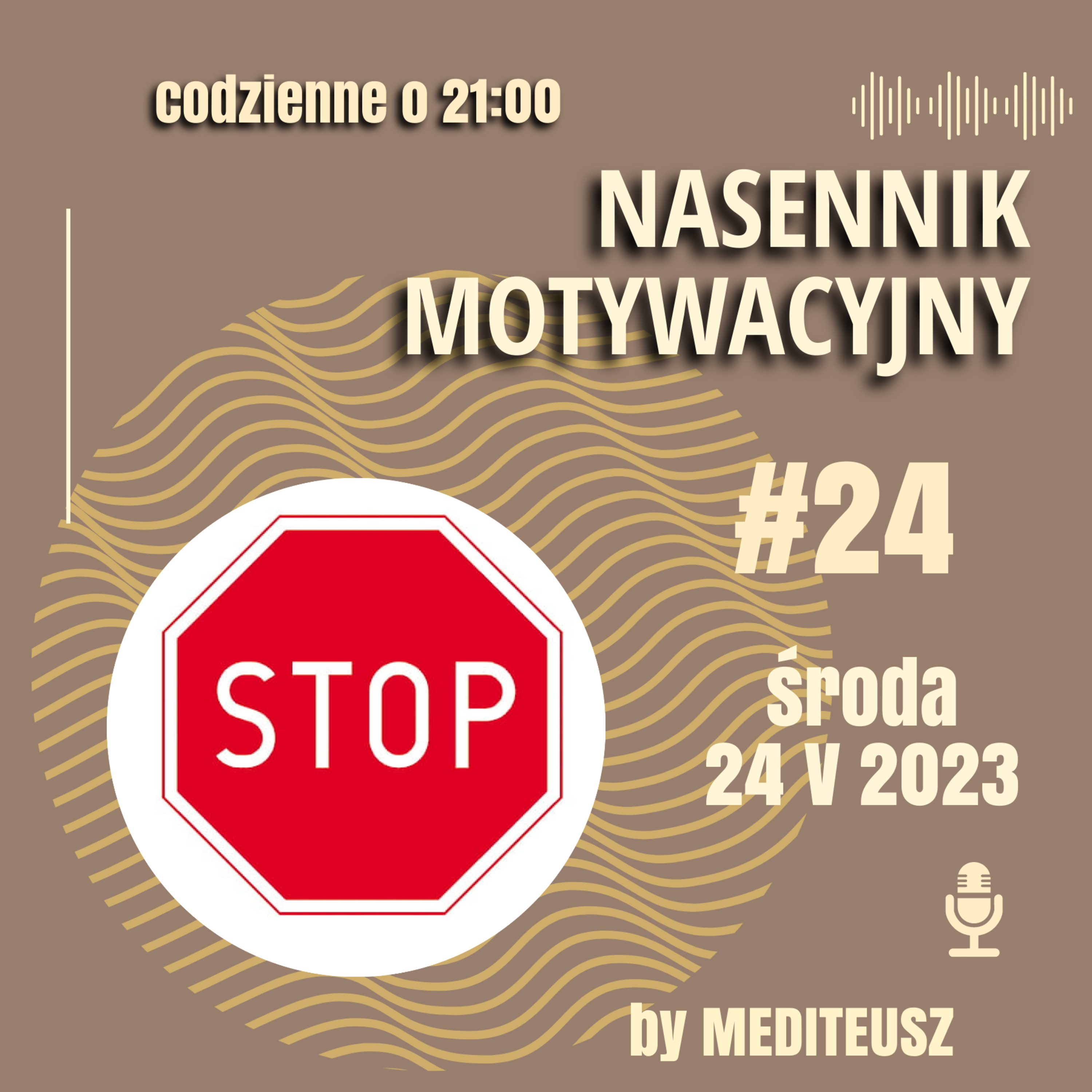 NASENNIK MOTYWACYJNY #24 ŚRODA 24 V 2023 HAMULCE PIĘKNEGO ŻYCIA episode artwork