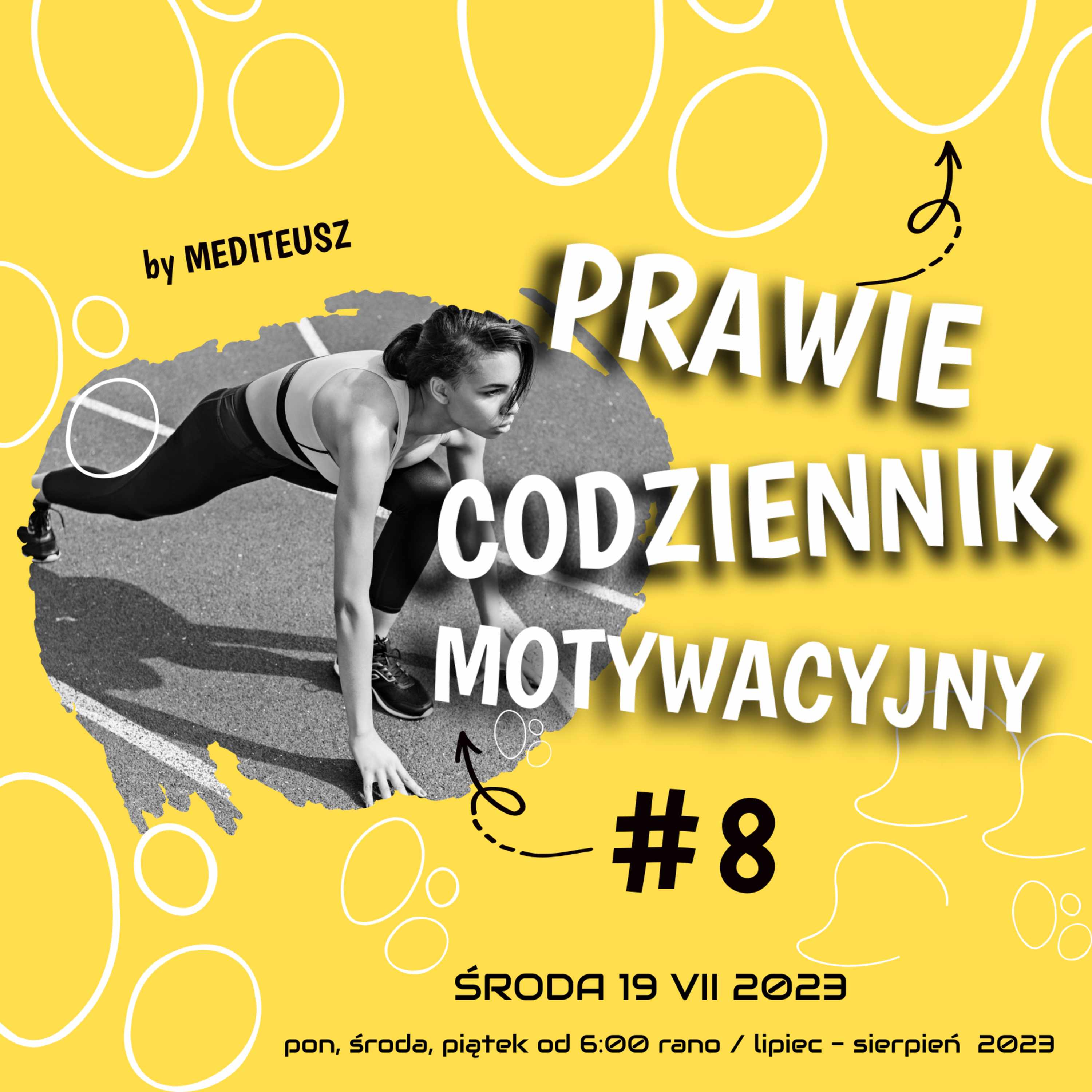  PRAWIE CODZIENNIK MOTYWACYJNY #8 ŚRODA 18 VII 2023 - ROZPOCZNIJ NAPRAWĘ SIEBIE episode artwork