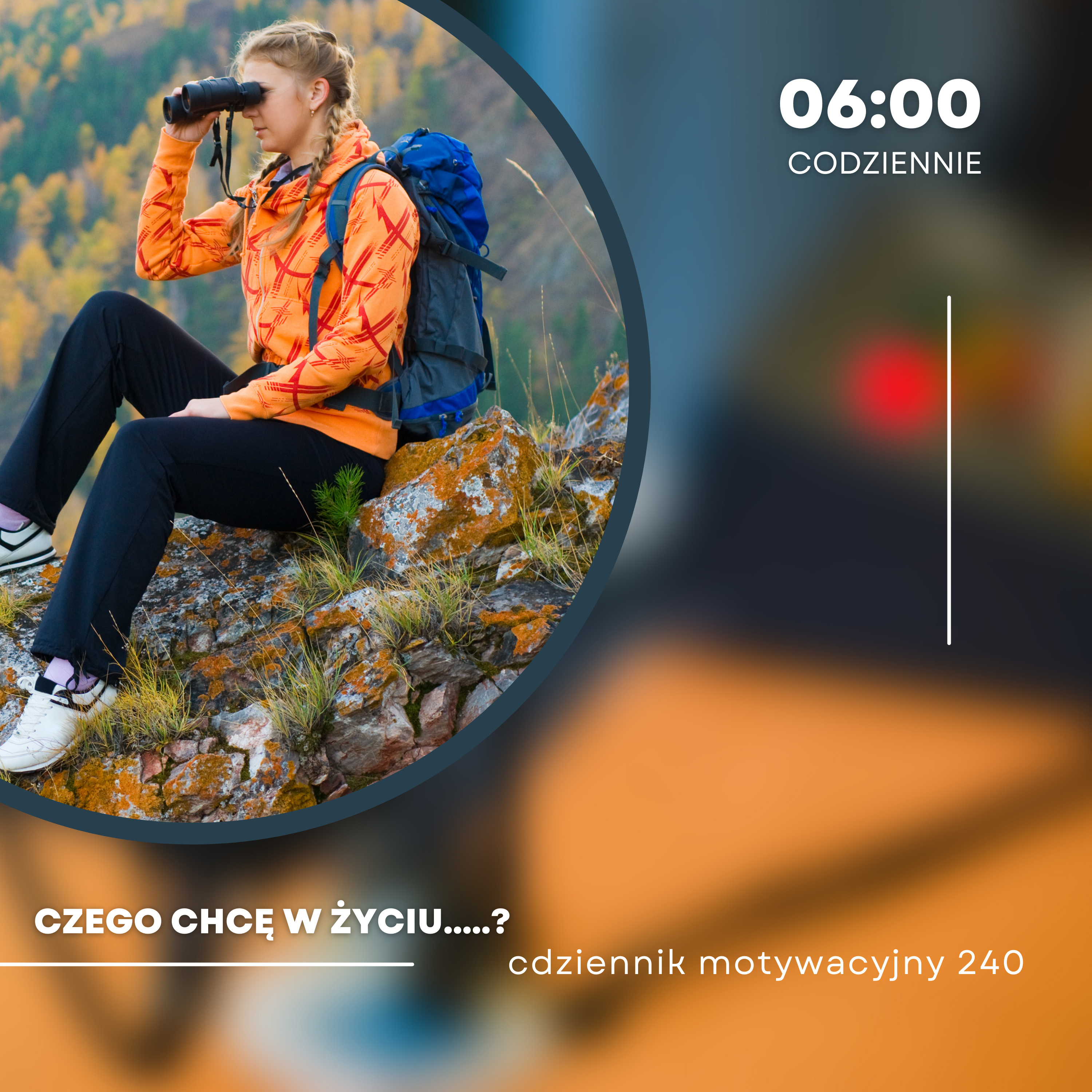 CODZIENNIK MOTYWACYJNY #240 CZWARTEK 25 I 2024 - CZEGO CHCĘ W ŻYCIU..... episode artwork