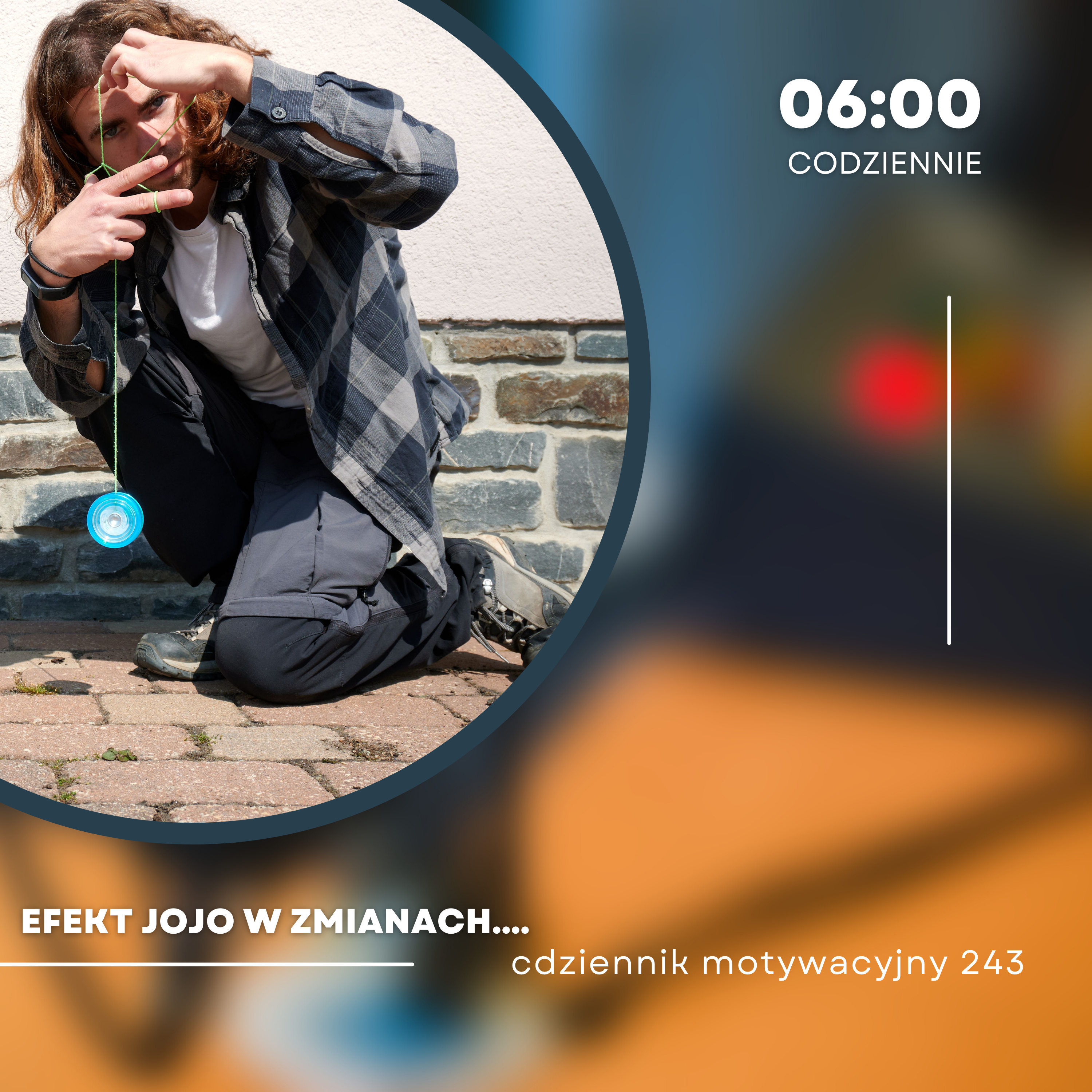 CODZIENNIK MOTYWACYJNY #243 31 I 2024 - EFEKT JOJO W ZMIANACH.... episode artwork
