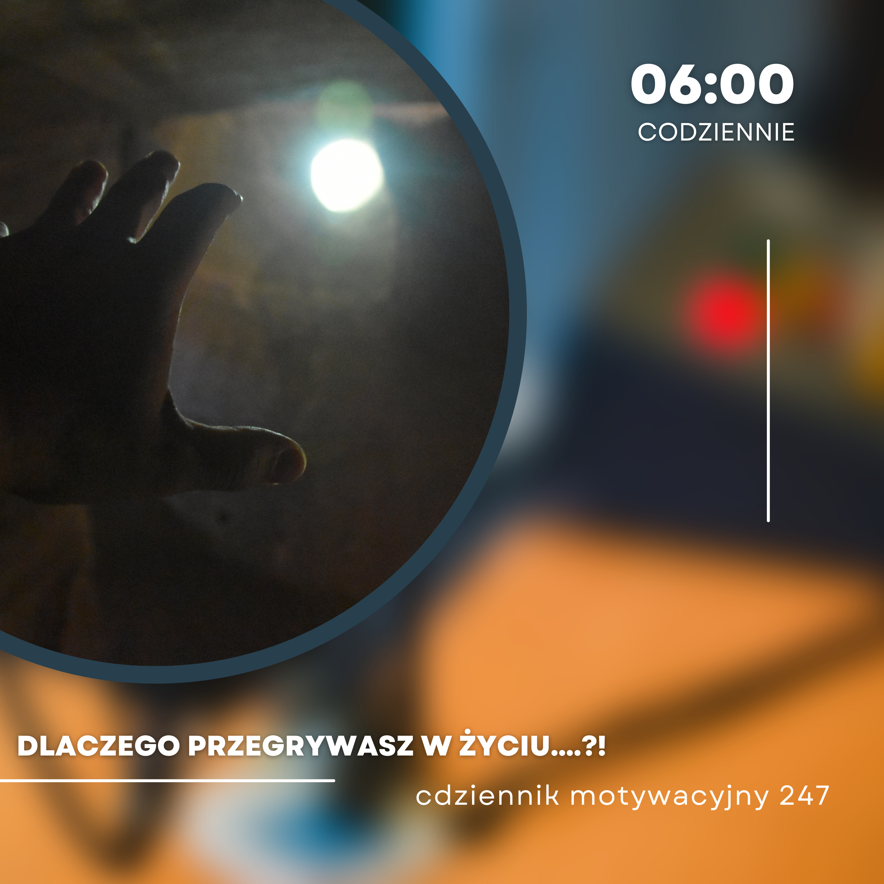 CODZIENNIK MOTYWACYJNY #247 6 II 2024 - DLACZEGO PRZEGRYWASZ W ŻYCIU....?!