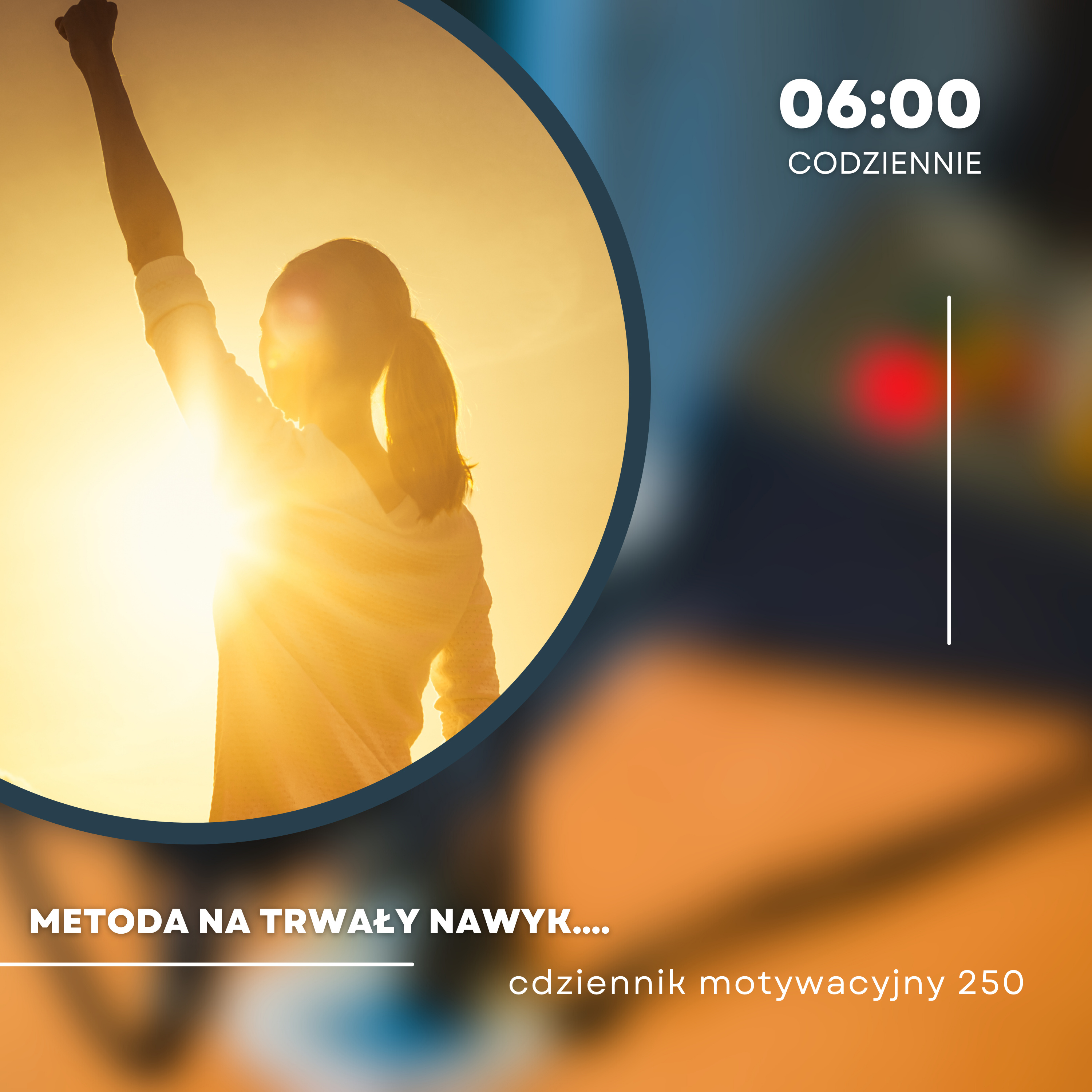  CODZIENNIK MOTYWACYJNY #250 9 II 2024 - METODA NA TRWAŁY NAWYK.... episode artwork