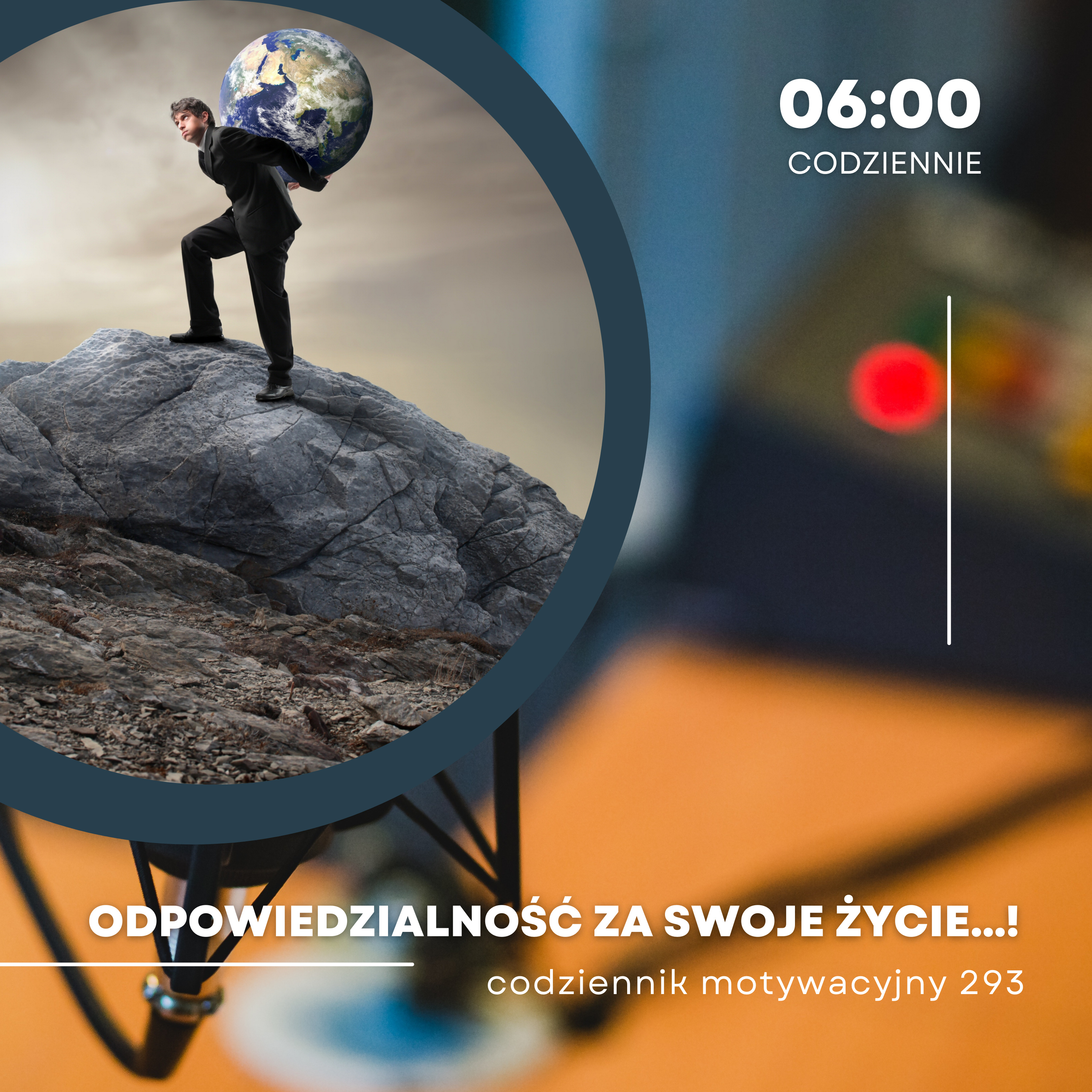 CODZIENNIK MOTYWACYJNY #293 18 IV 2024 ODPOWIEDZIALNOŚĆ ZA SWOJE ŻYCIE! episode artwork